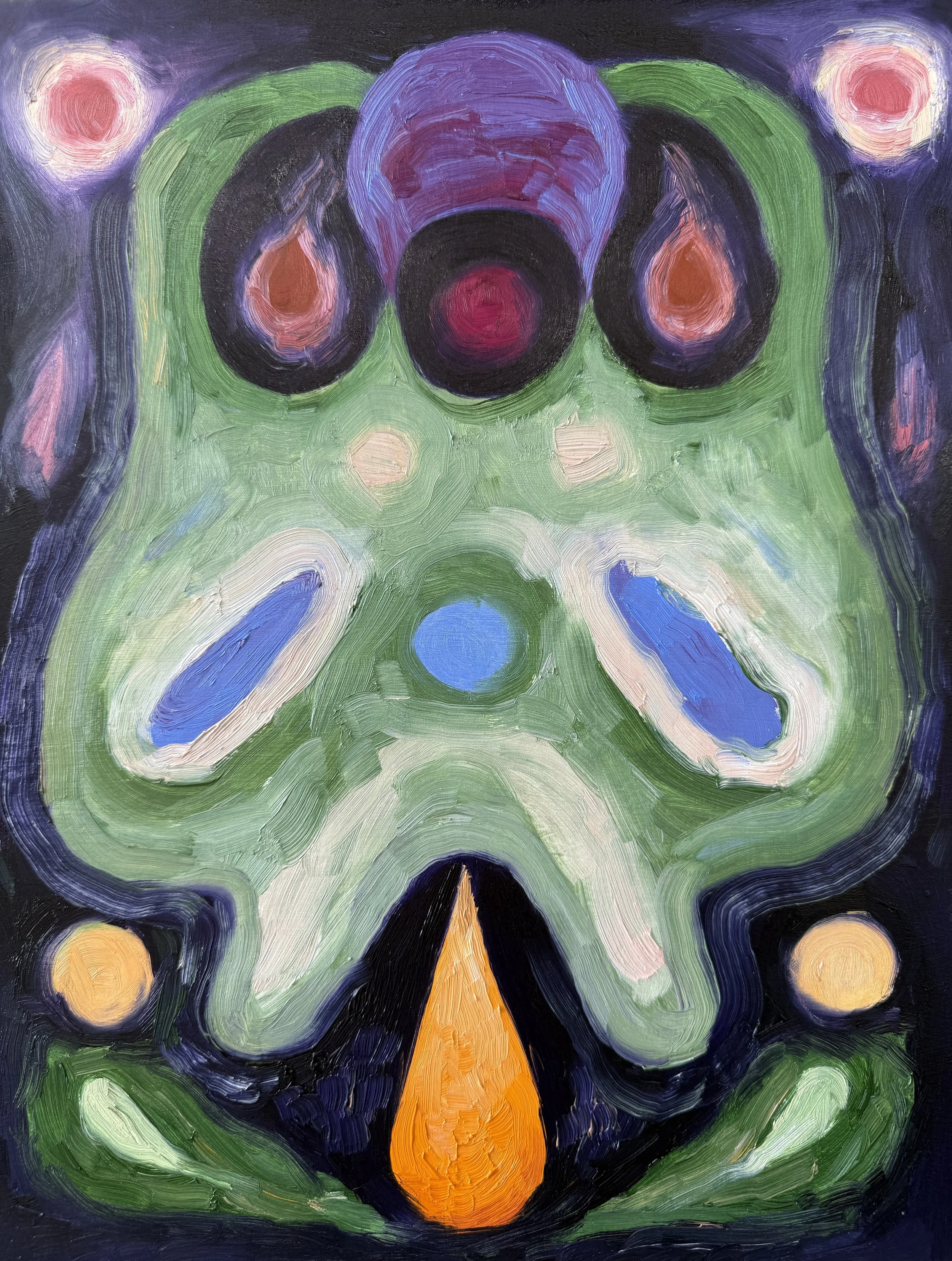 Night Music
oil on board
14 x 11 in