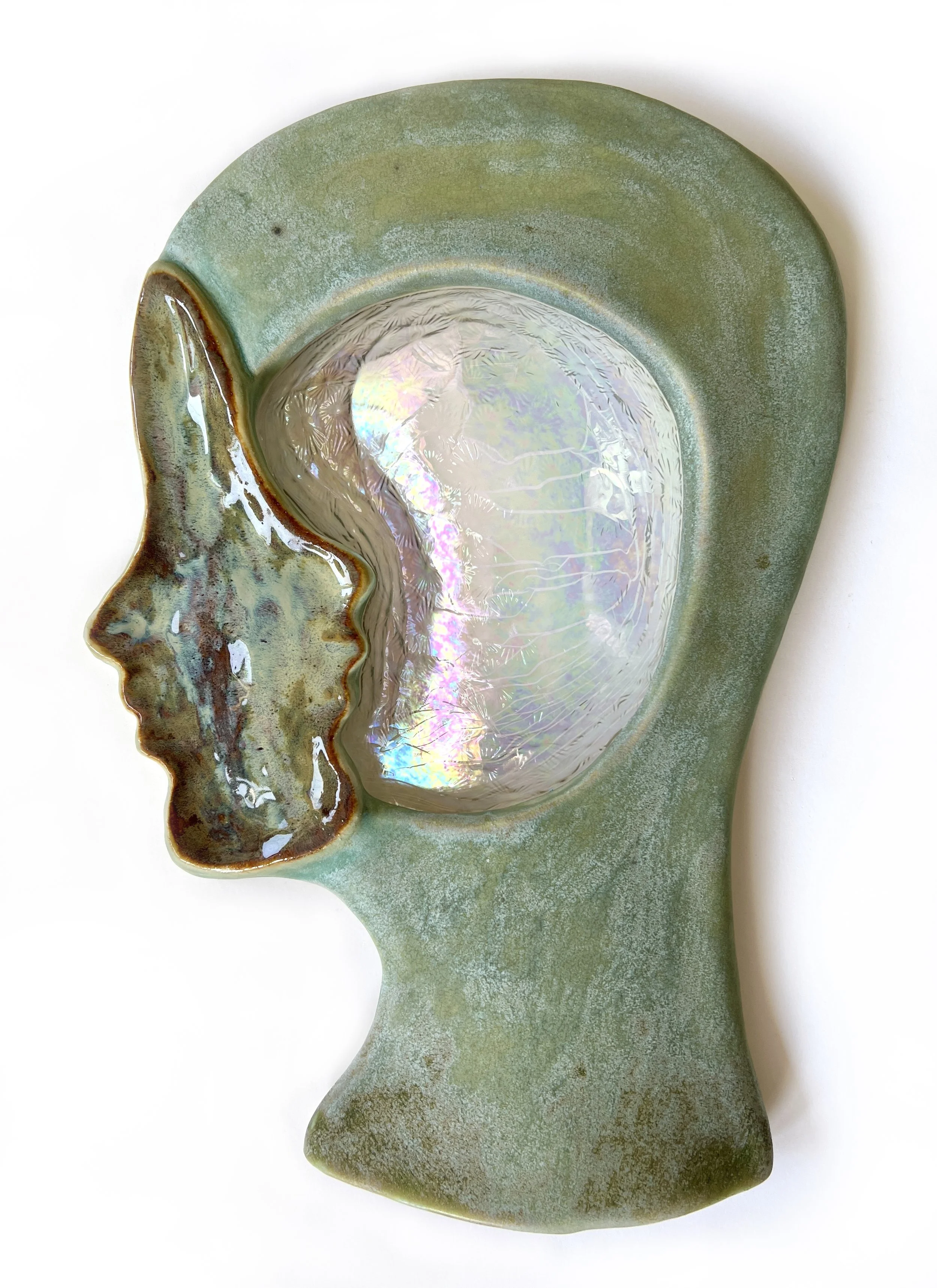 Inner Voice
2026, ceramic and glass
16 x 12 x 4 in