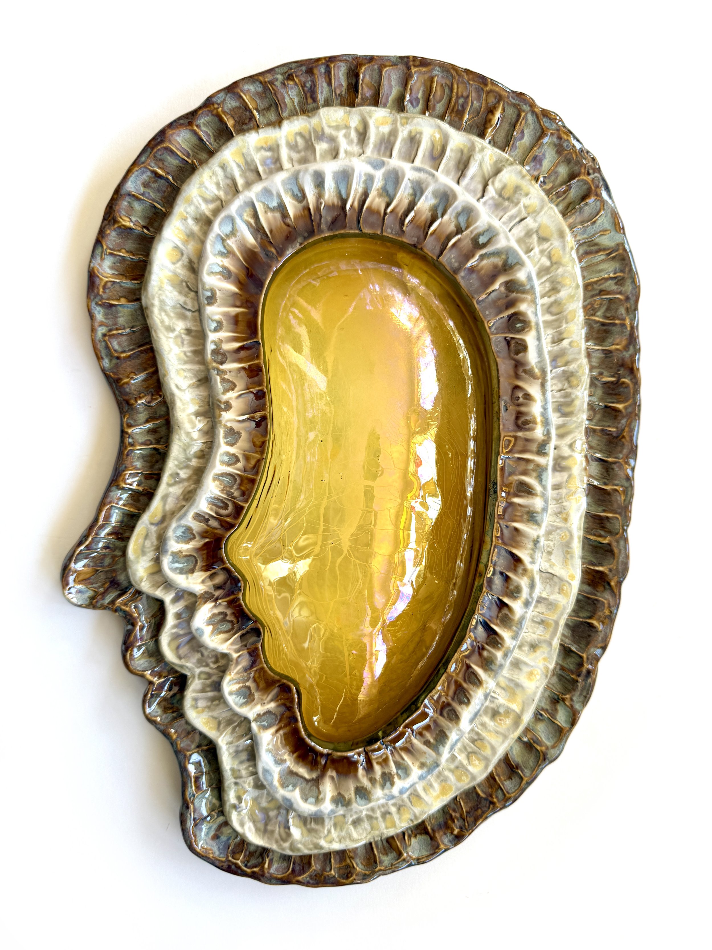 Repetitive Thoughts
2026, ceramic and glass
15 x 10 x 3 in