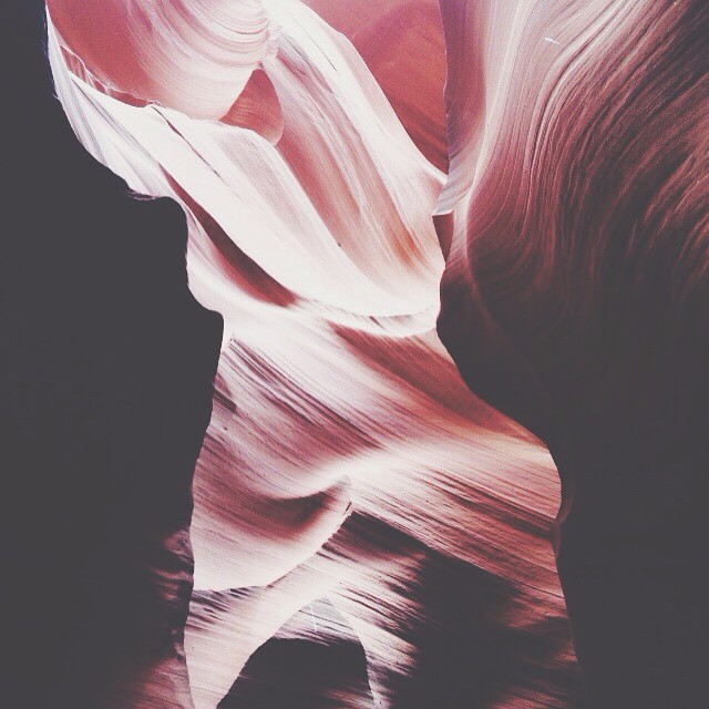 Years of wind, water and sand. 
#antelopecanyon #ontheroad #vsco