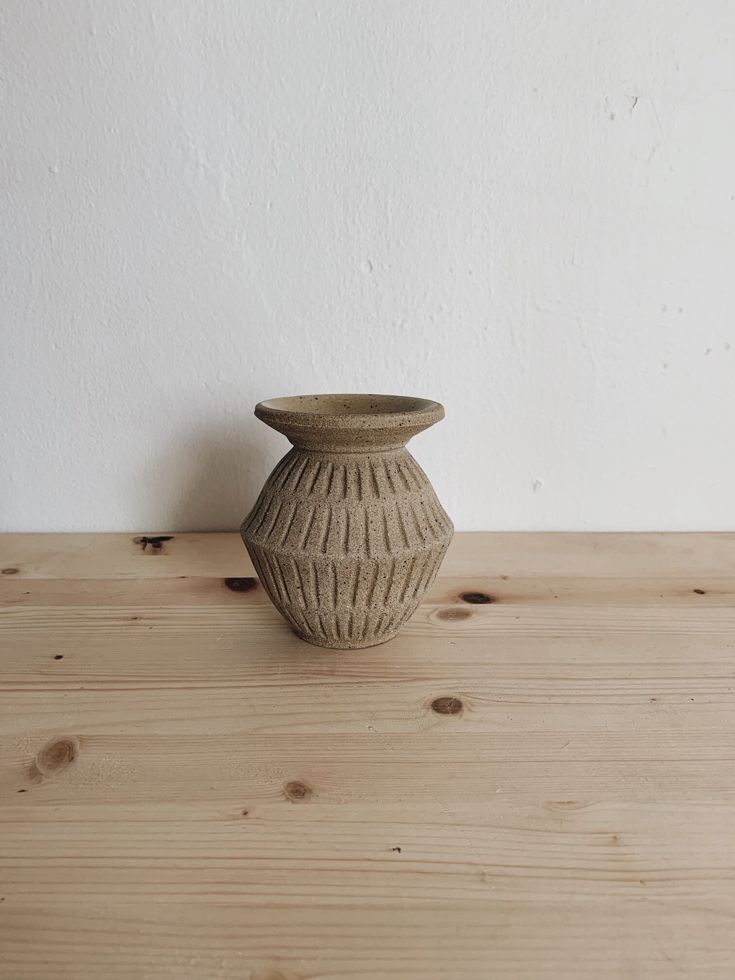 Mini Vase Classic - Grey speck