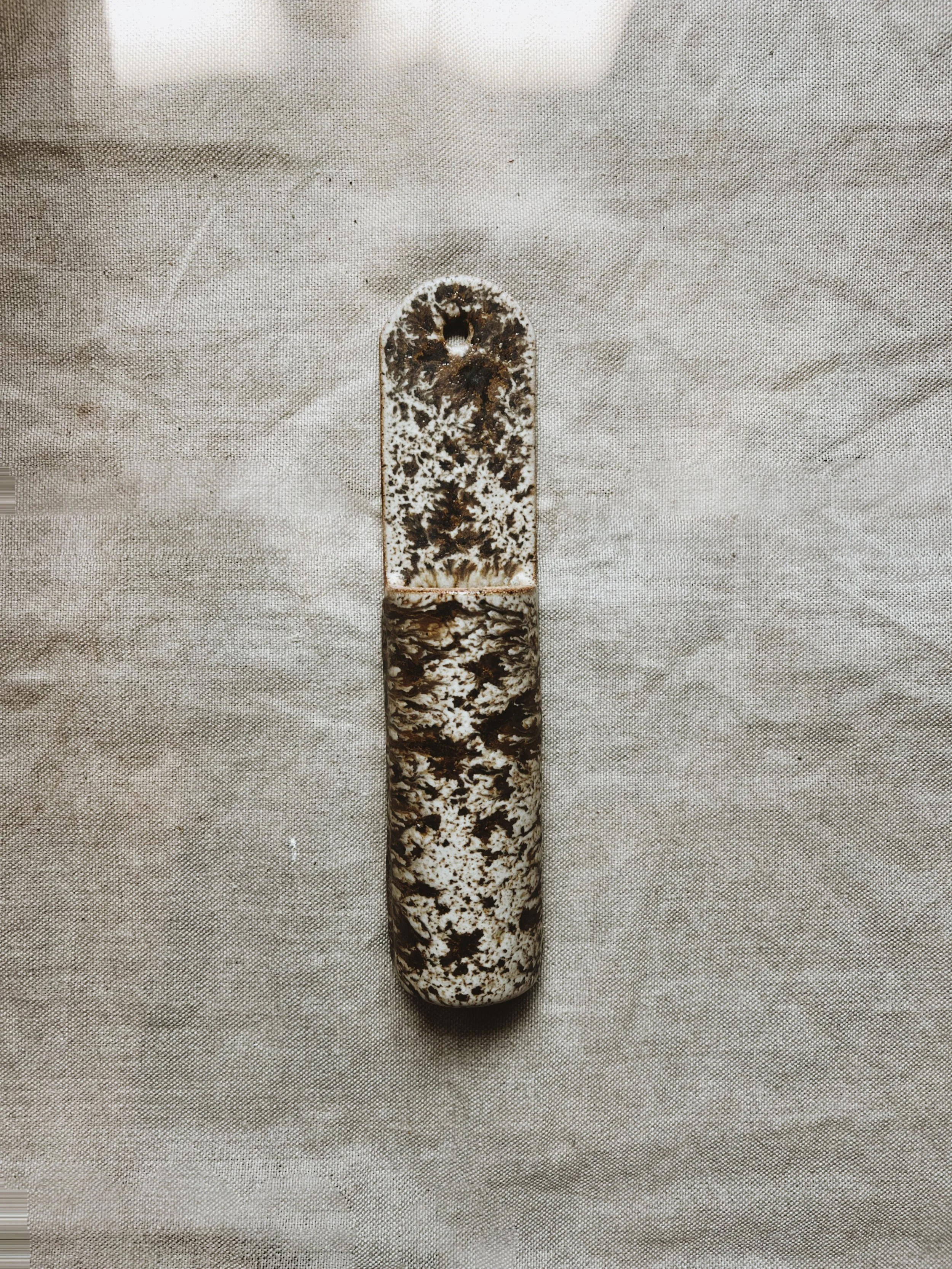 Wall Hanging Pillar - Melted Stone