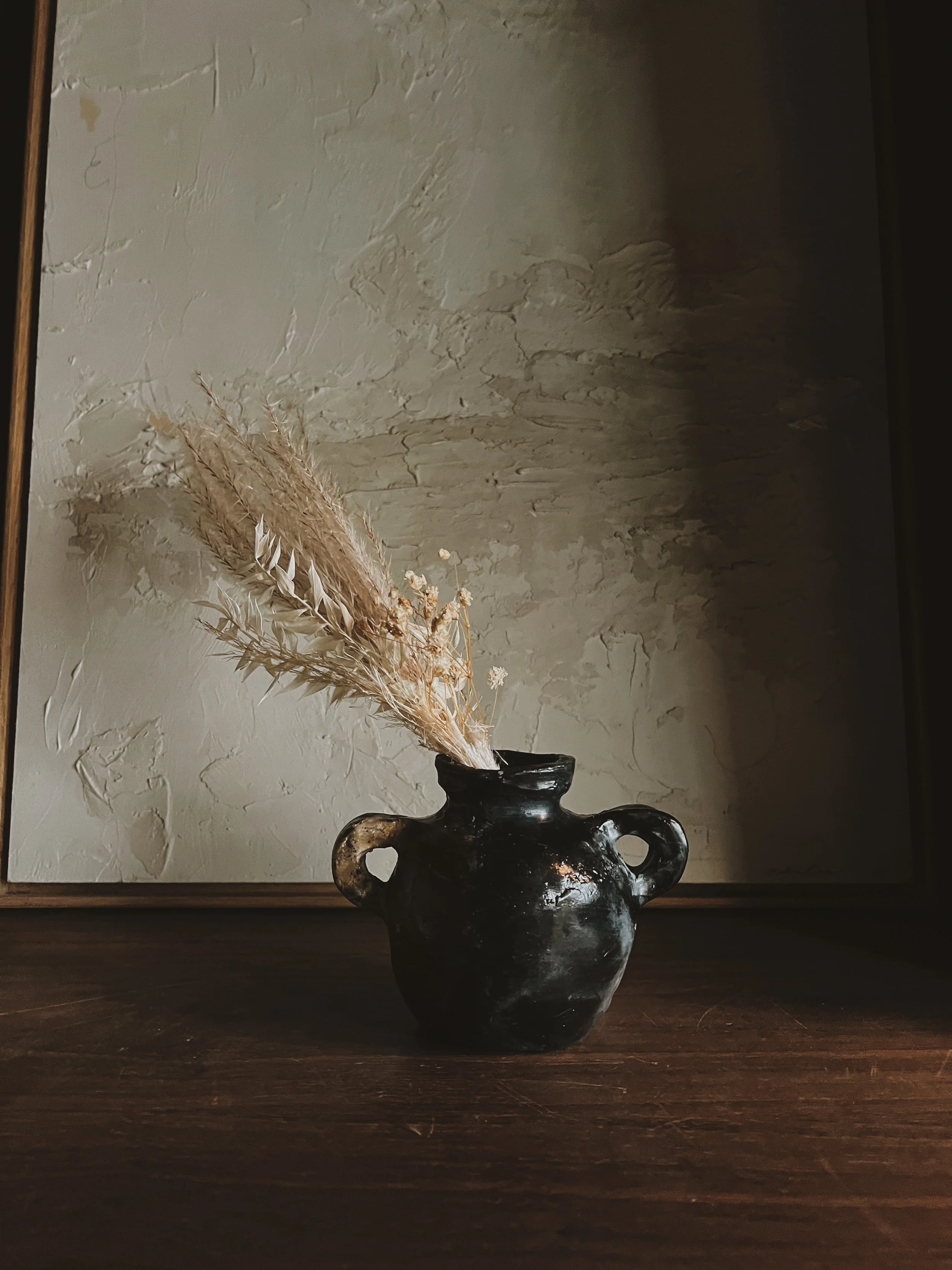 Pit Fired #4 Small Vase