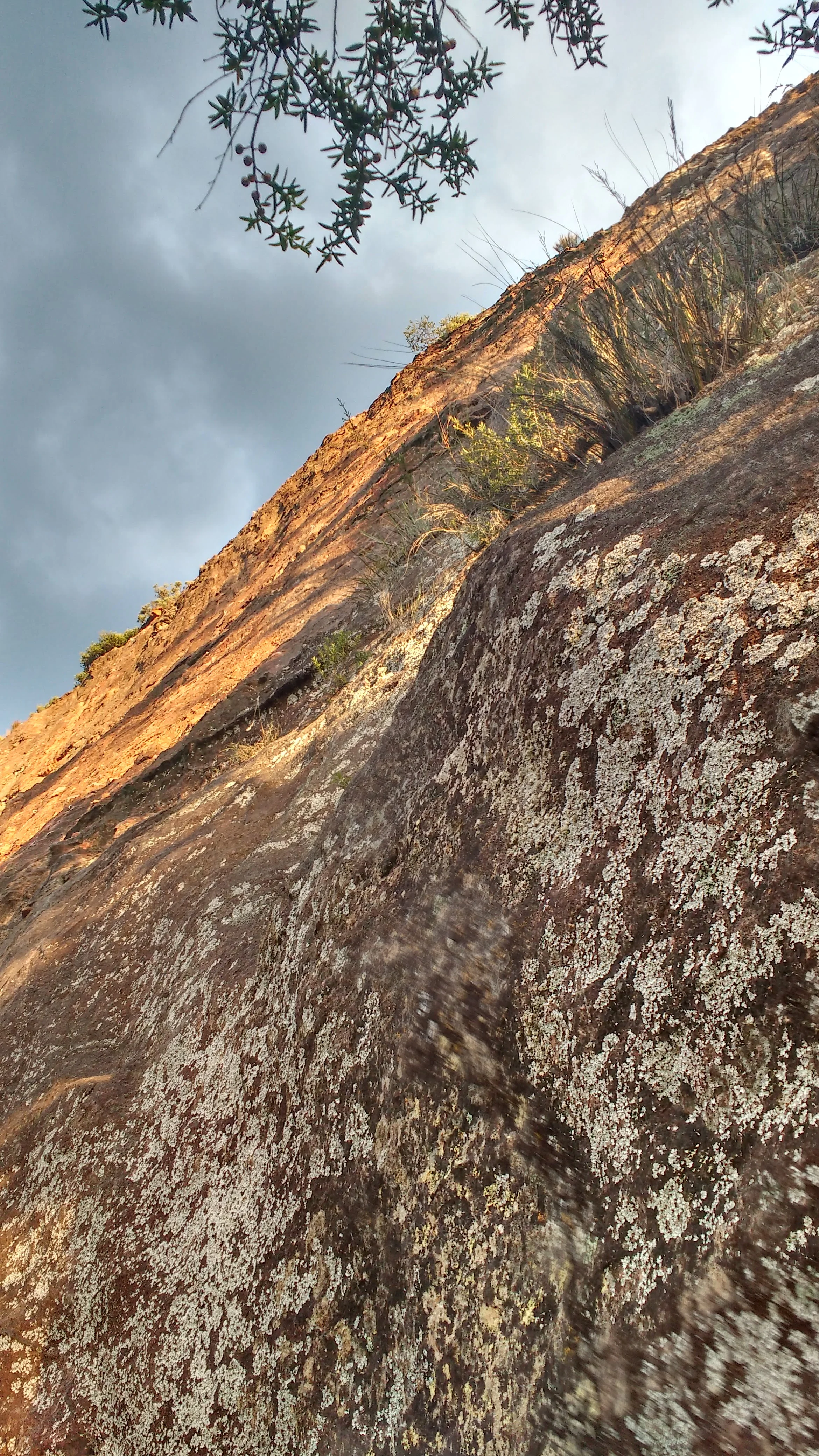 Managing fear on the cliff face