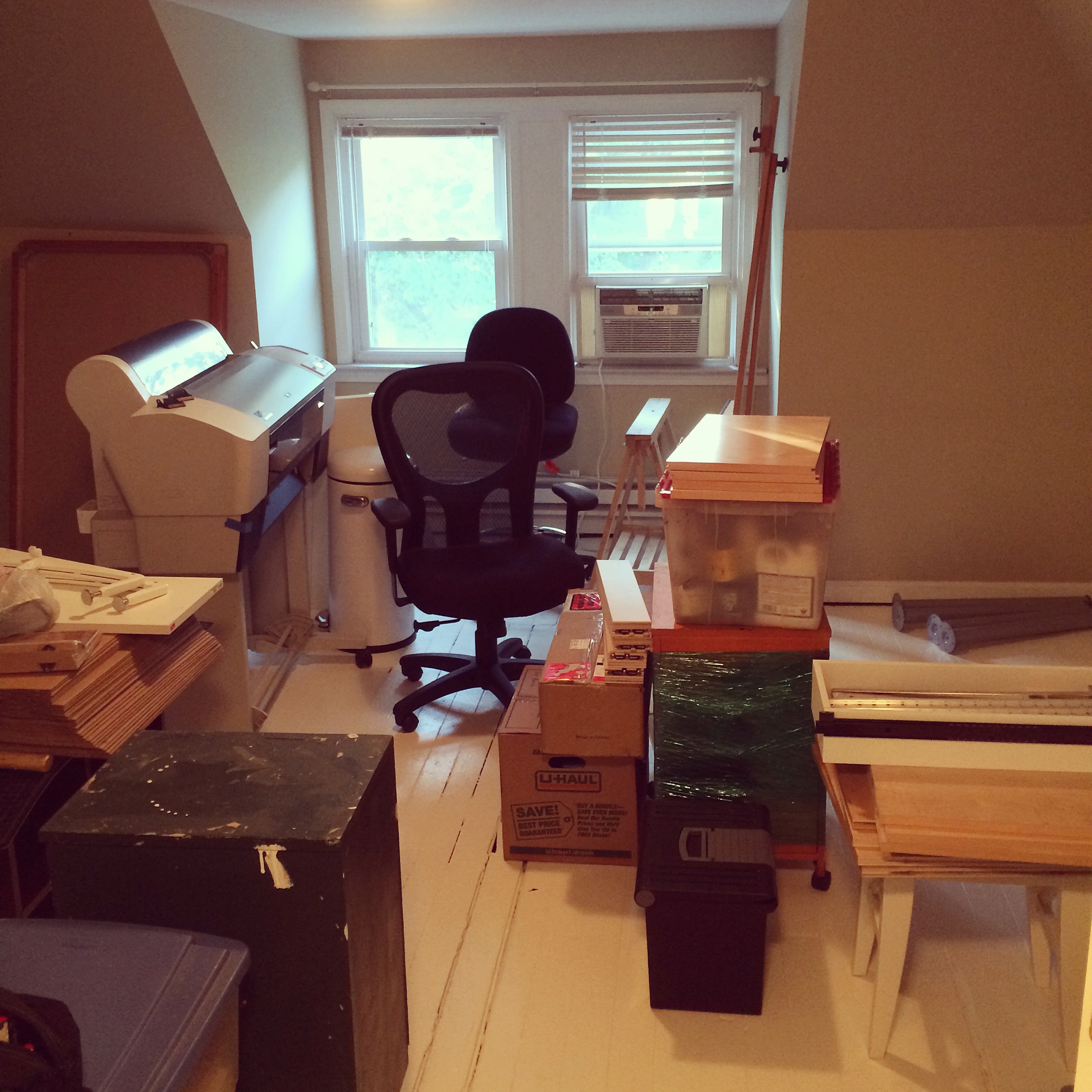 Ugh. What a mess. Setting up a new studio is always a daunting, yet exciting undertaking.