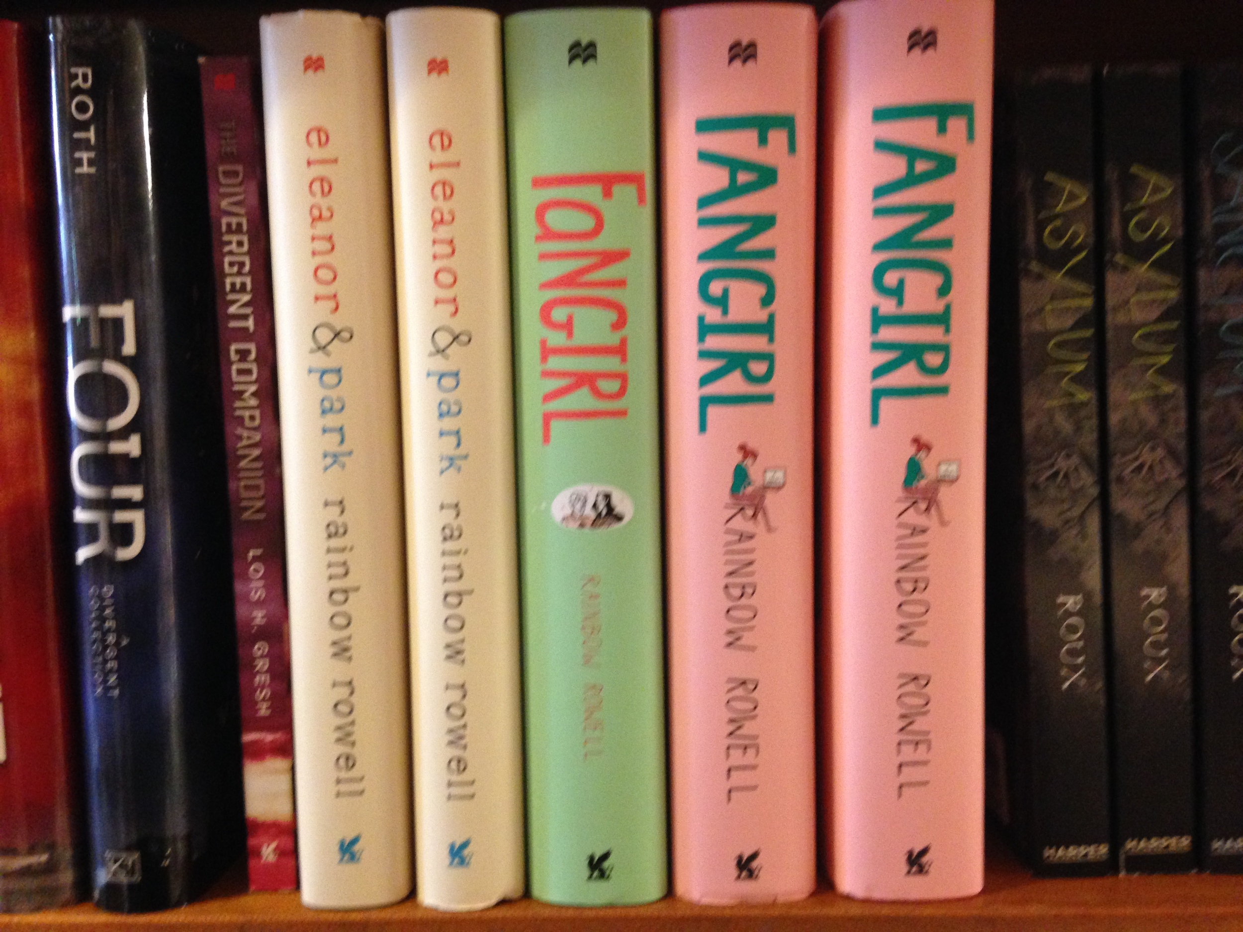 SO MUCH RAINBOW ROWELL IN HERE!