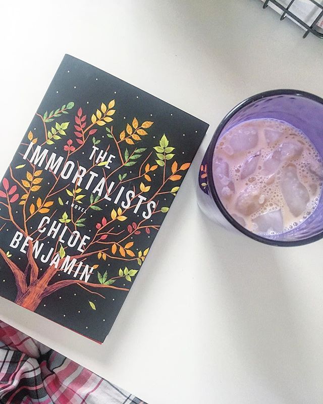 Quiet Sunday mornings - snow melting away outside (finally) and some iced chai tea to wake me up while reading this beauty. Just started The Immortalists last night and I already love it so much! 
#books #book #bookstagram #instabook #read #reading #