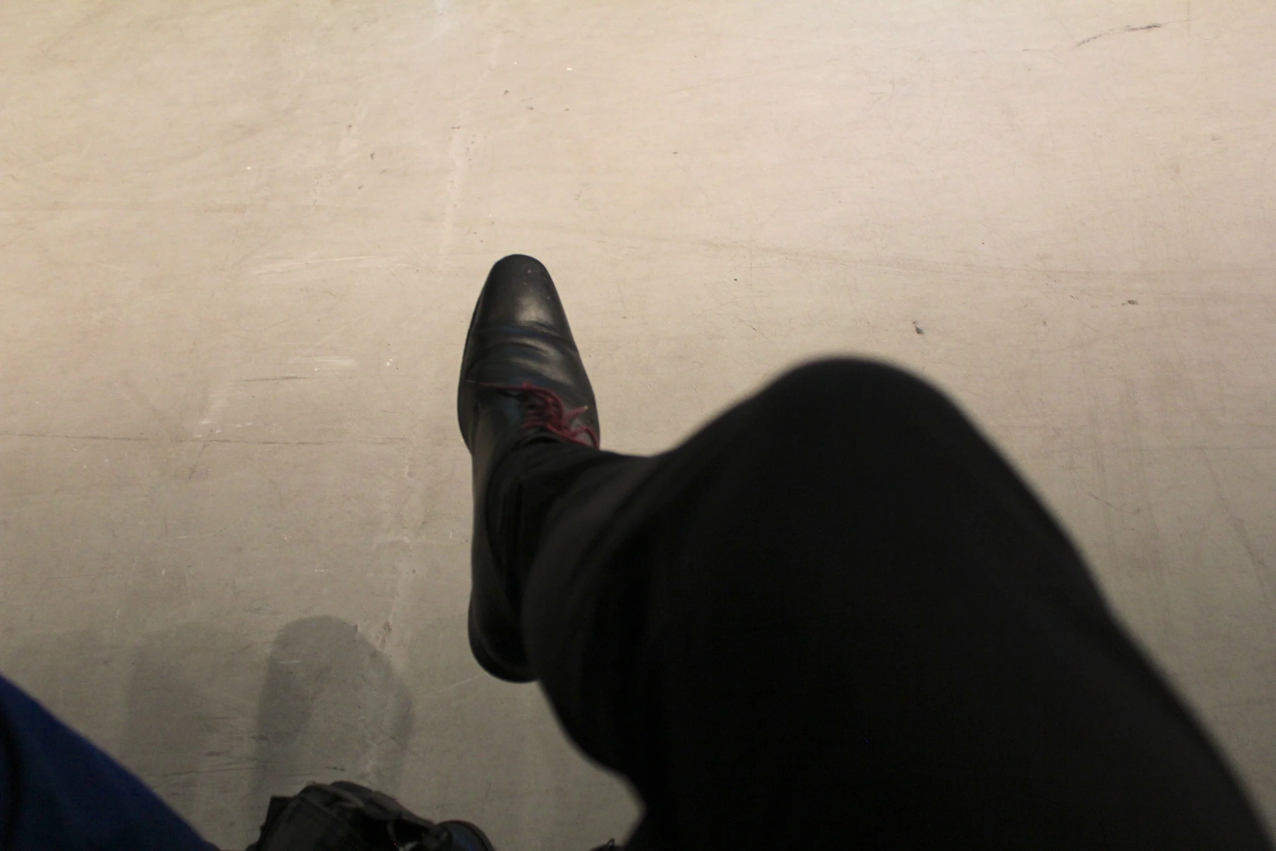 Front row at the show