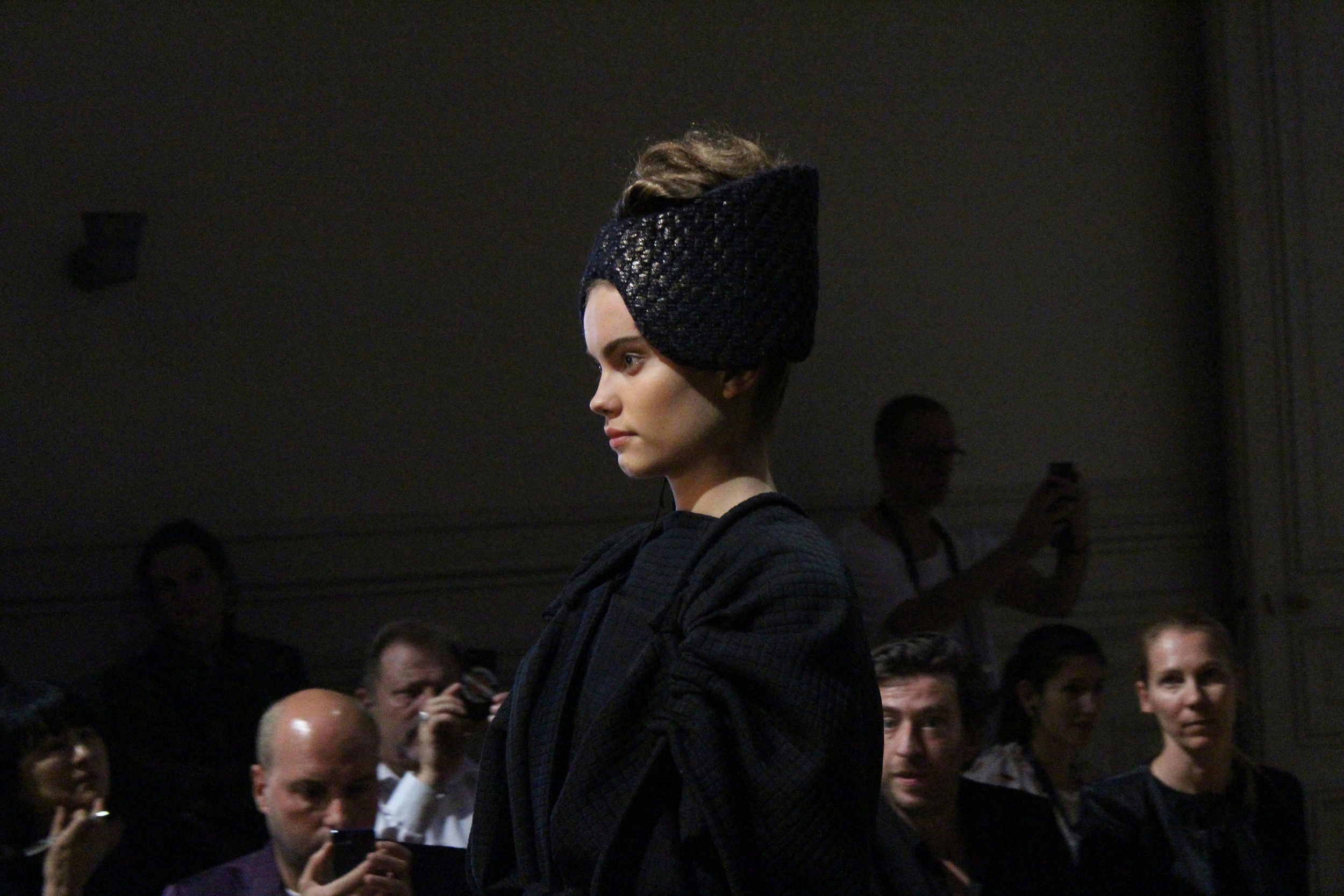 Open-top headgear