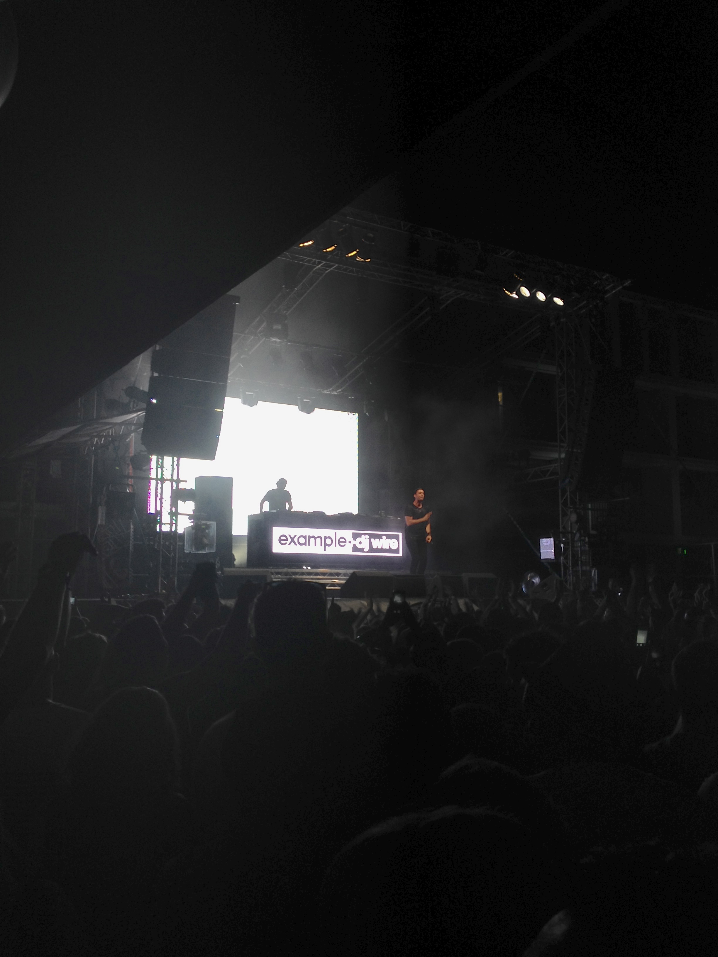 Example & DJ Wire at Ibiza Rocks Hotel