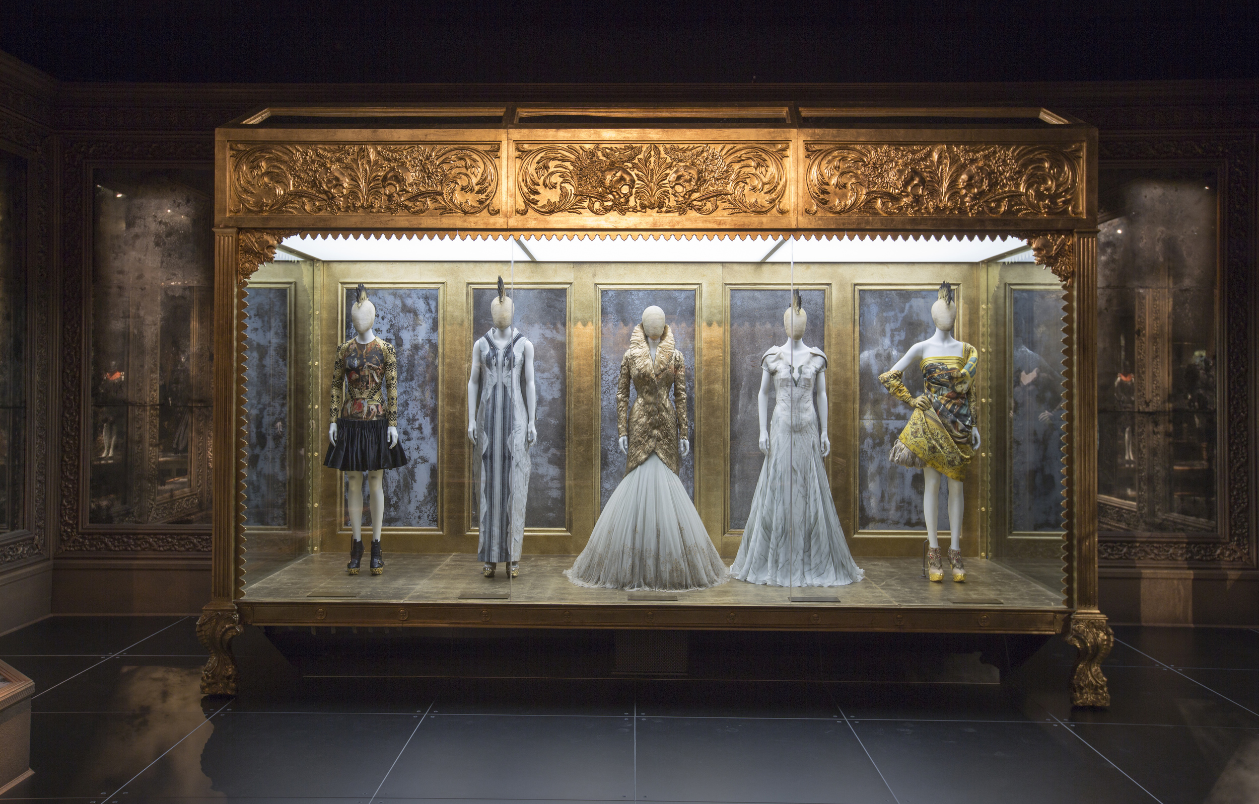 I nstallation view of 'Romantic Gothic' gallery
