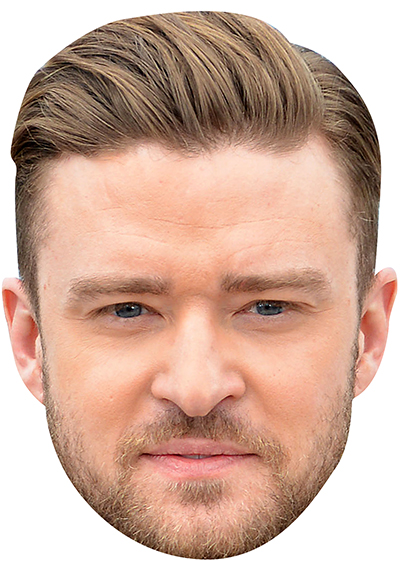 Justin Timberlake Mask — Mask Junction - High Quality Celebrity Face Masks  and Standees