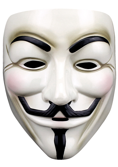 Guy Fawkes Mask (Anonymous)  Mask Junction - High Quality Celebrity Face  Masks and Standees