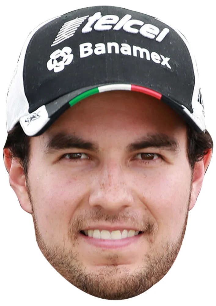 Sergio Perez Cap Mask — Mask Junction 