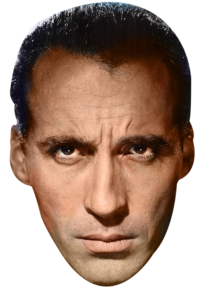 Christopher Lee (Young) — Mask Junction - High Quality Celebrity Face Masks  and Standees