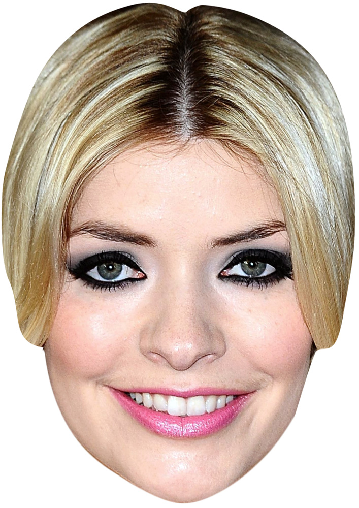Holly Willoughby Mask — Mask Junction High Quality Celebrity Face Masks And Standees 