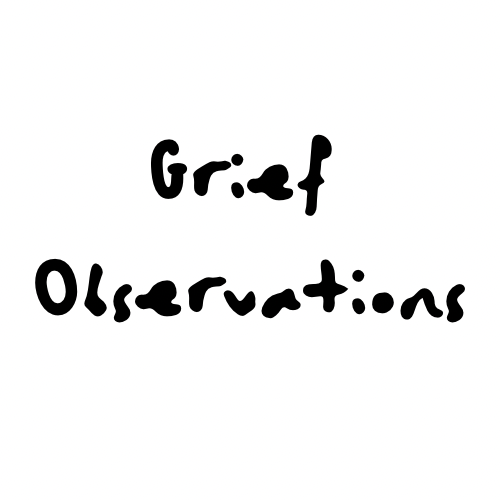 Grief Observations, Weekend of Squirrels.