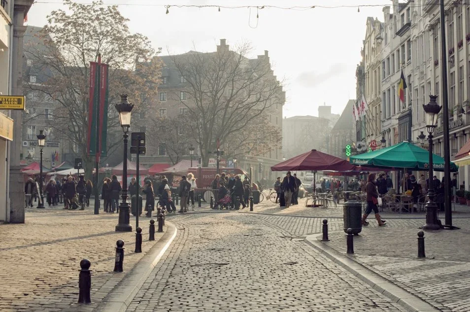 Cities-Brussels/Brugge-Winter 2012.