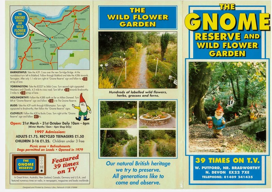 Old Media, The Gnome Reserve, Devon, 1997.