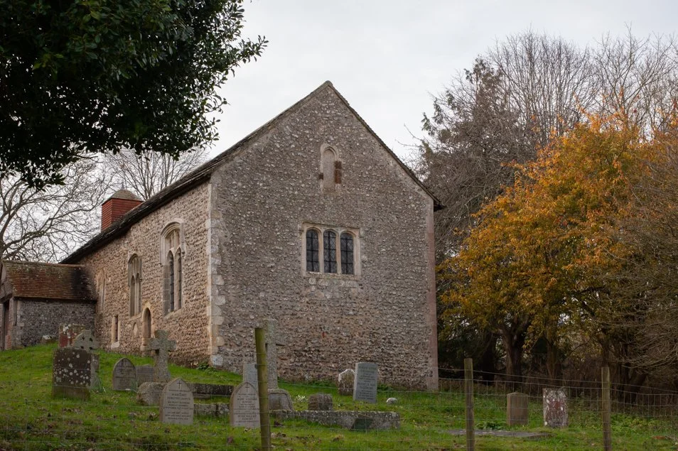 Churches, Coombes Church, West Sussex.