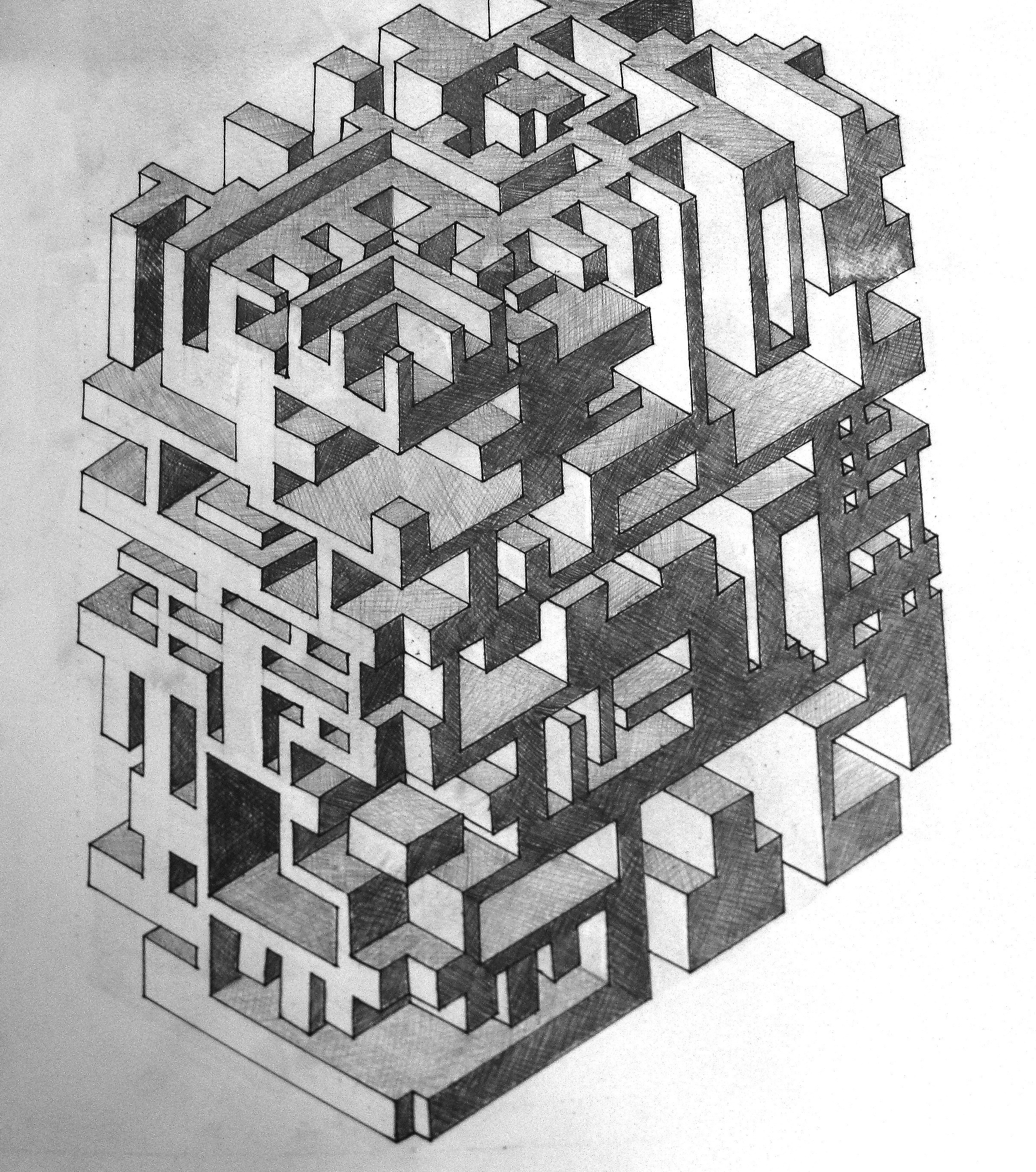 Isometric Cube Structure