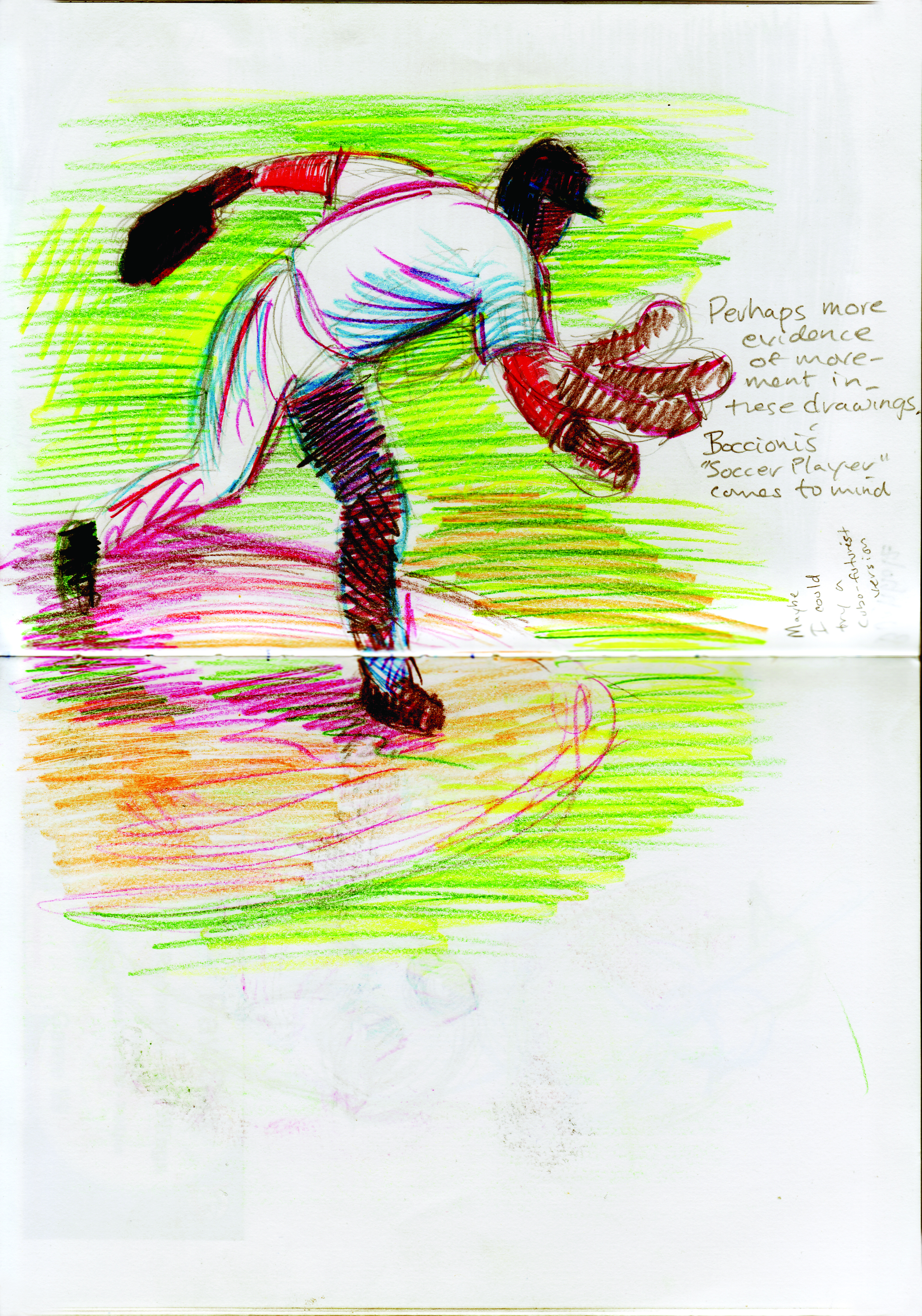 Players in Action, Sketches from McCoy Stadium