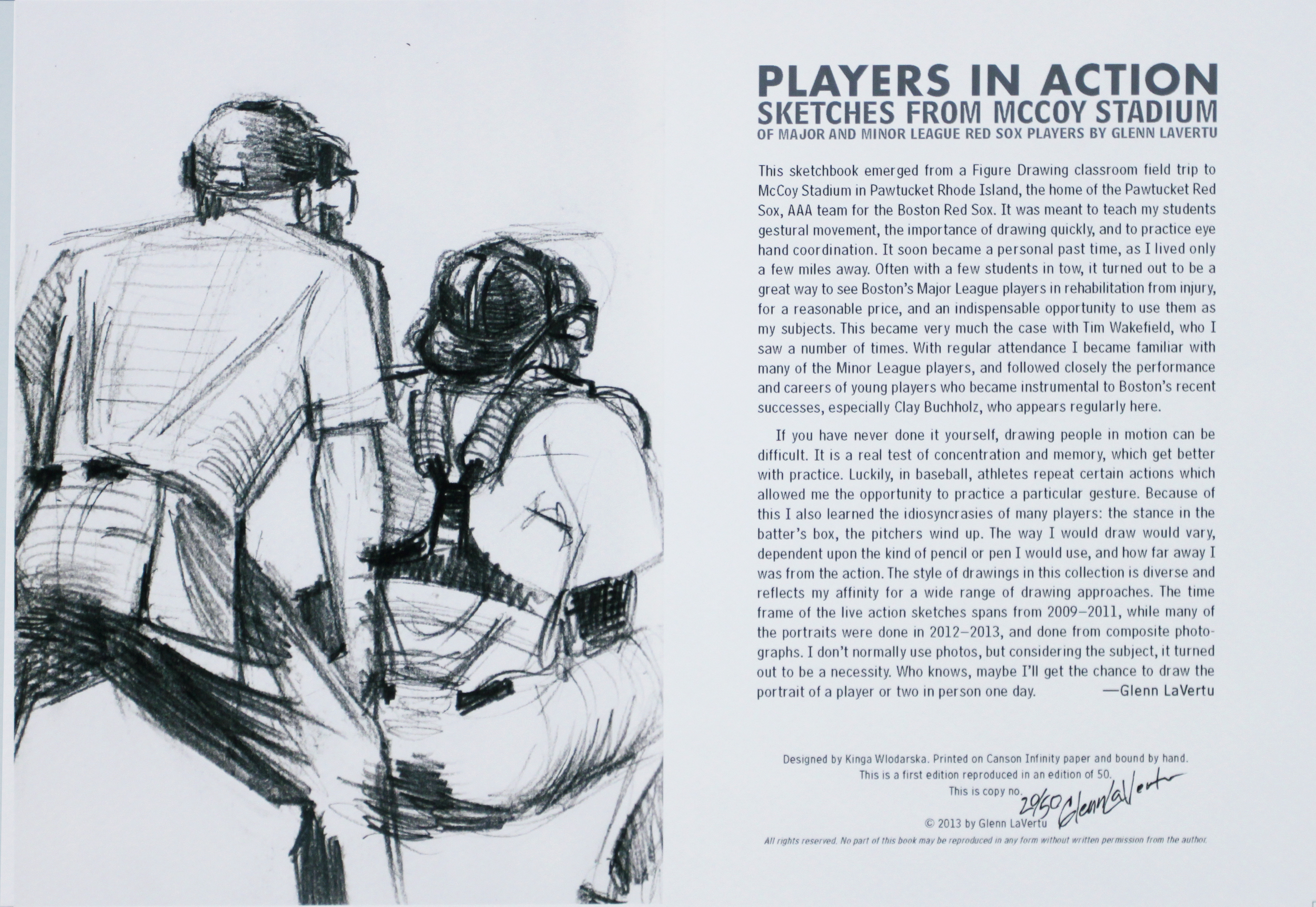 Players in Action, Sketches from McCoy Stadium