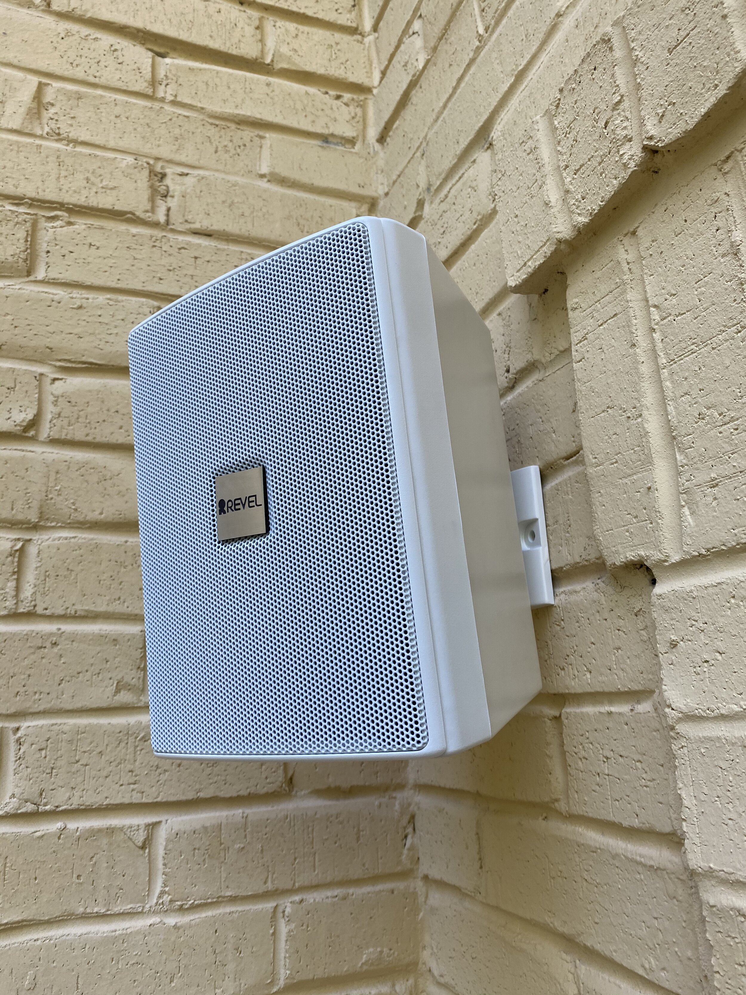 revel outdoor speakers