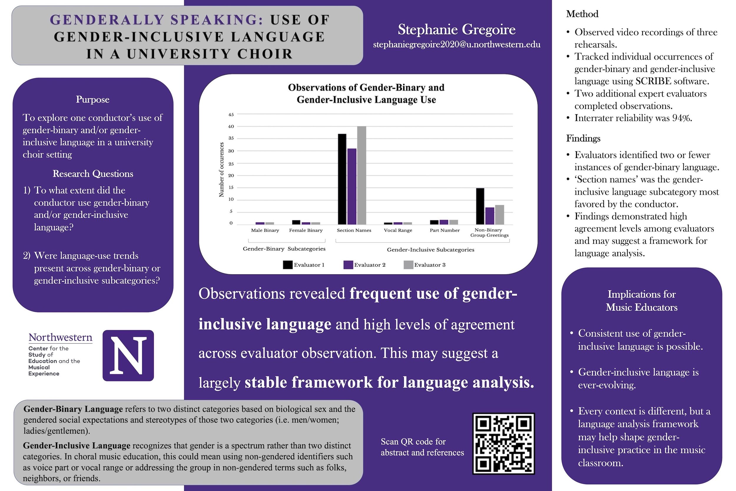 Stephanie Gregoire | Northwestern University