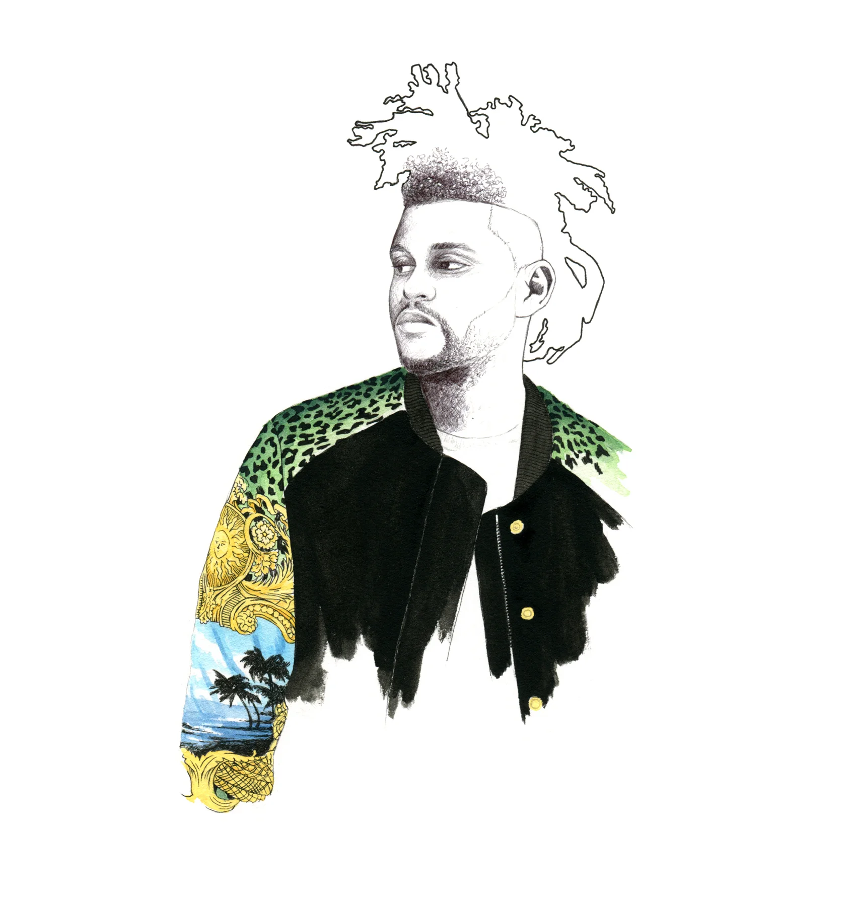 H&M Magazine The Weeknd