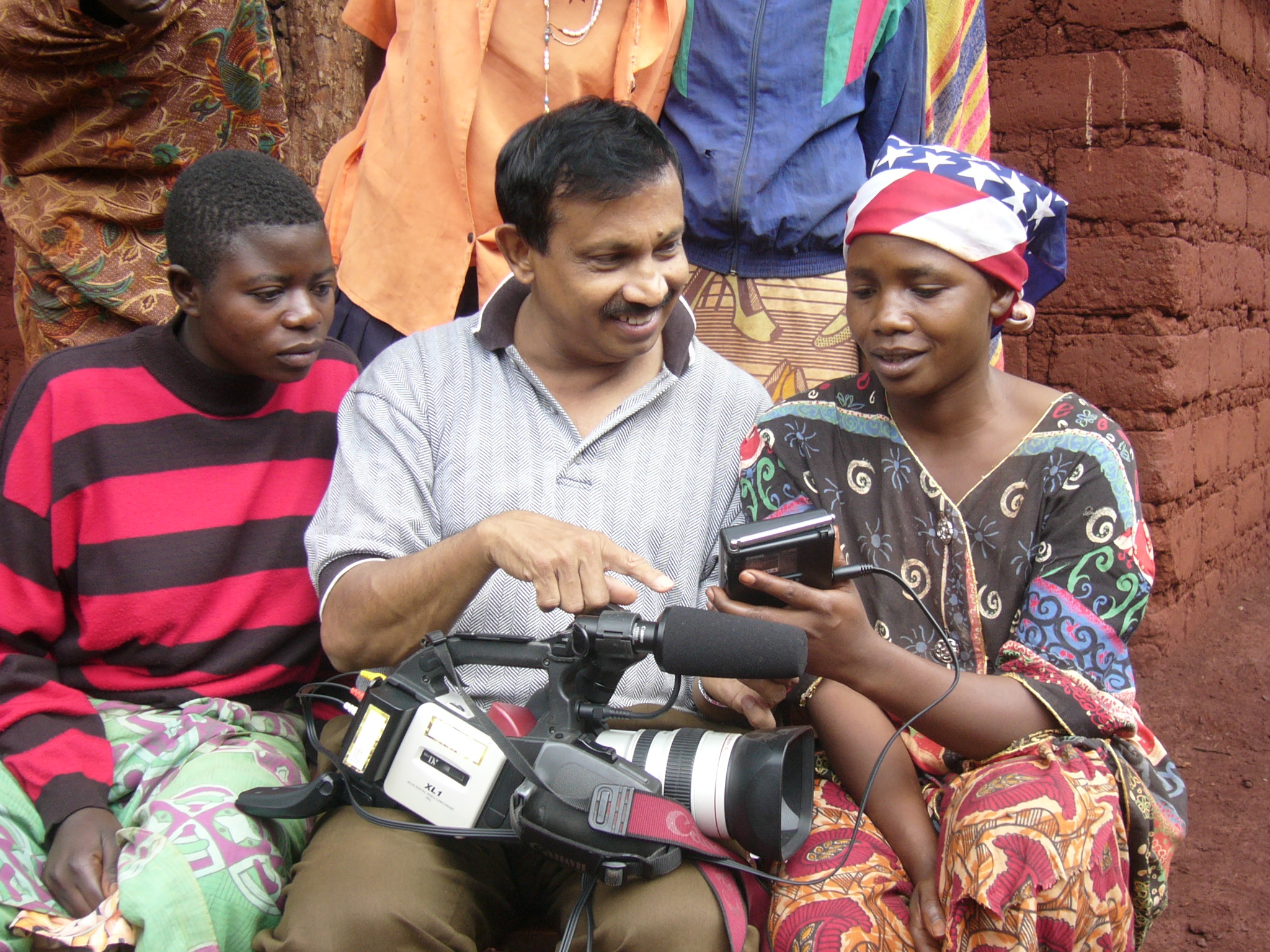 2005_TZN_KBD_video workshop_Nazrul with Ntunguka in Right.JPG