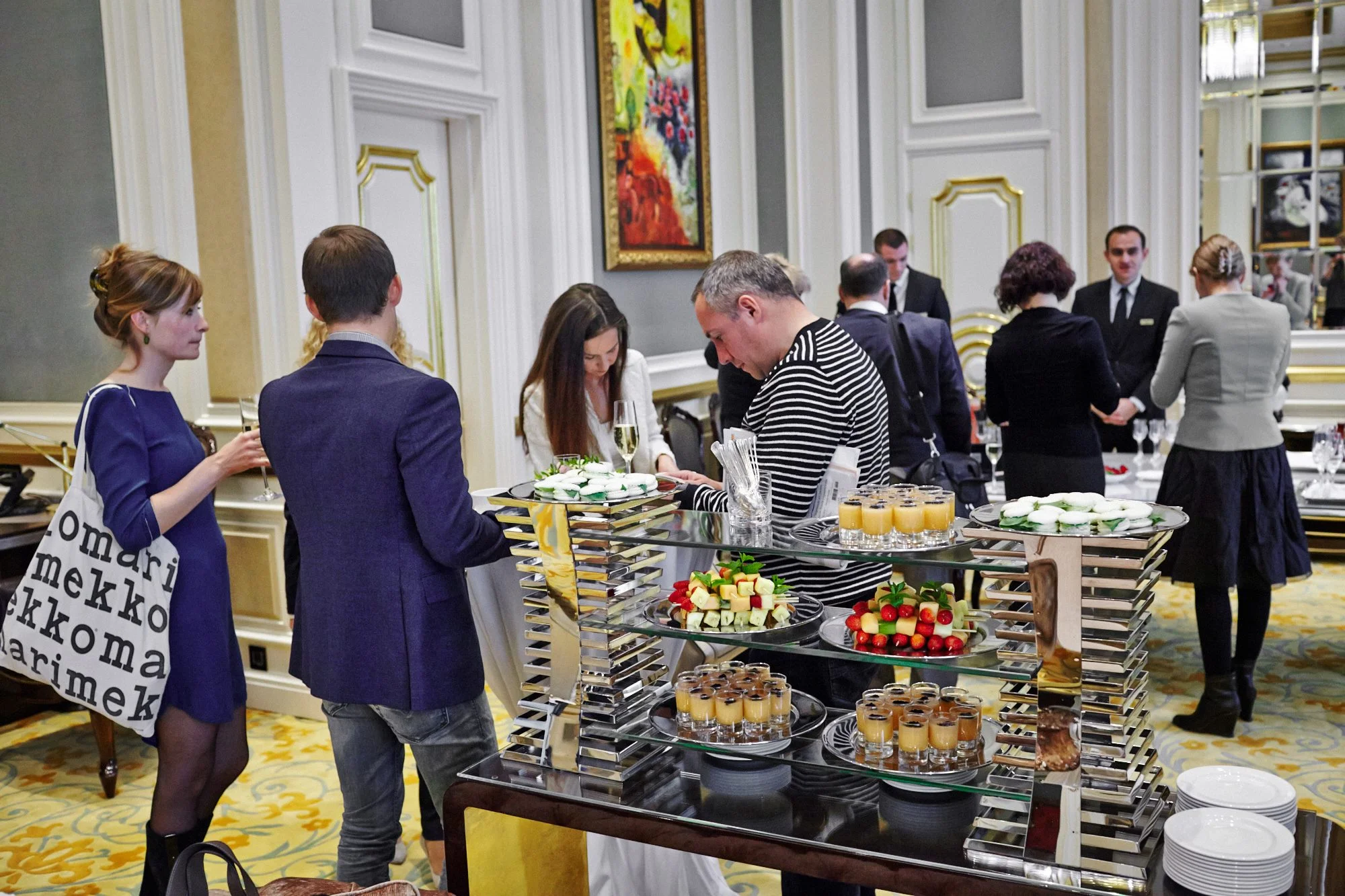 Пресс-завтрак отеля St. Regis в Москве