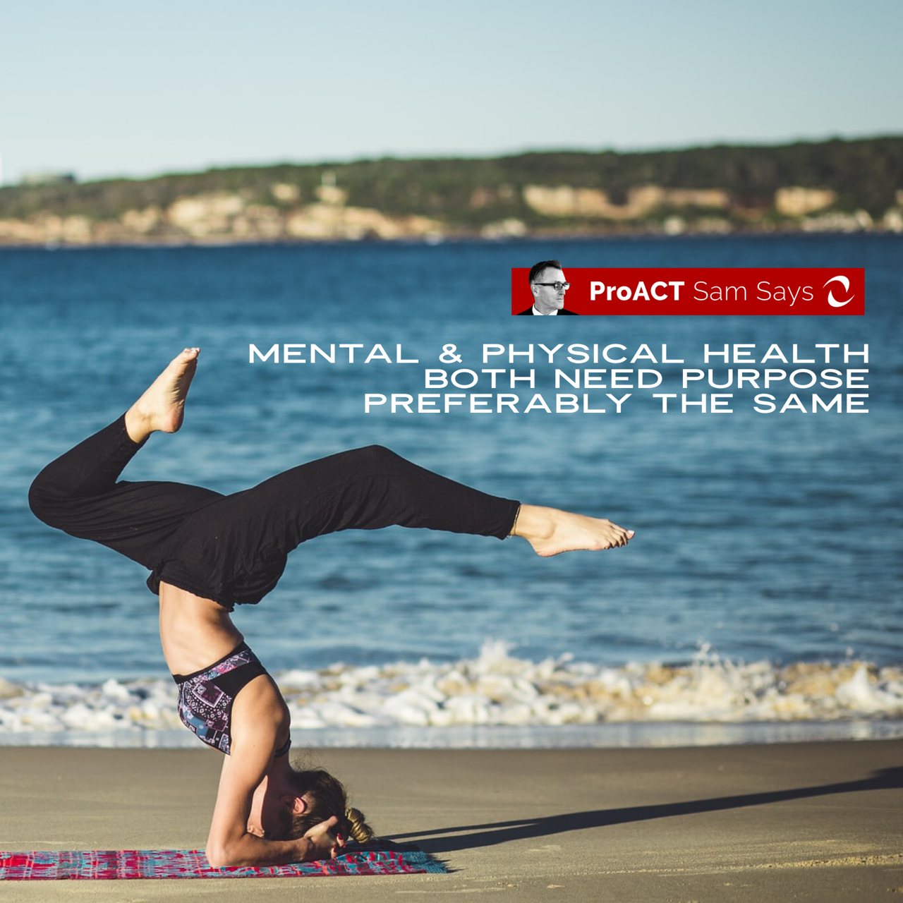 Mental &amp; Physical Health Both Need Purpose - Preferably the Same 