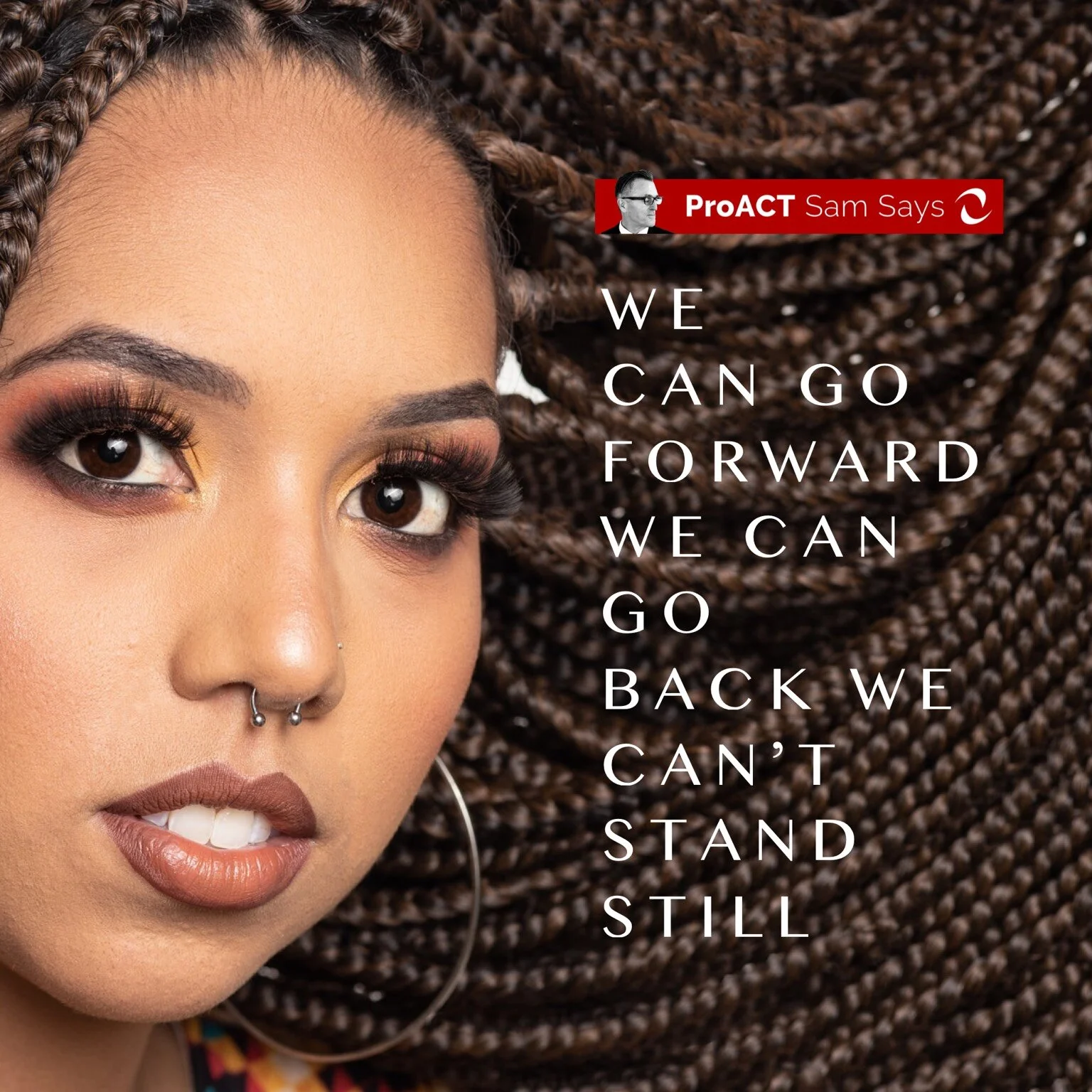 We can go forward or