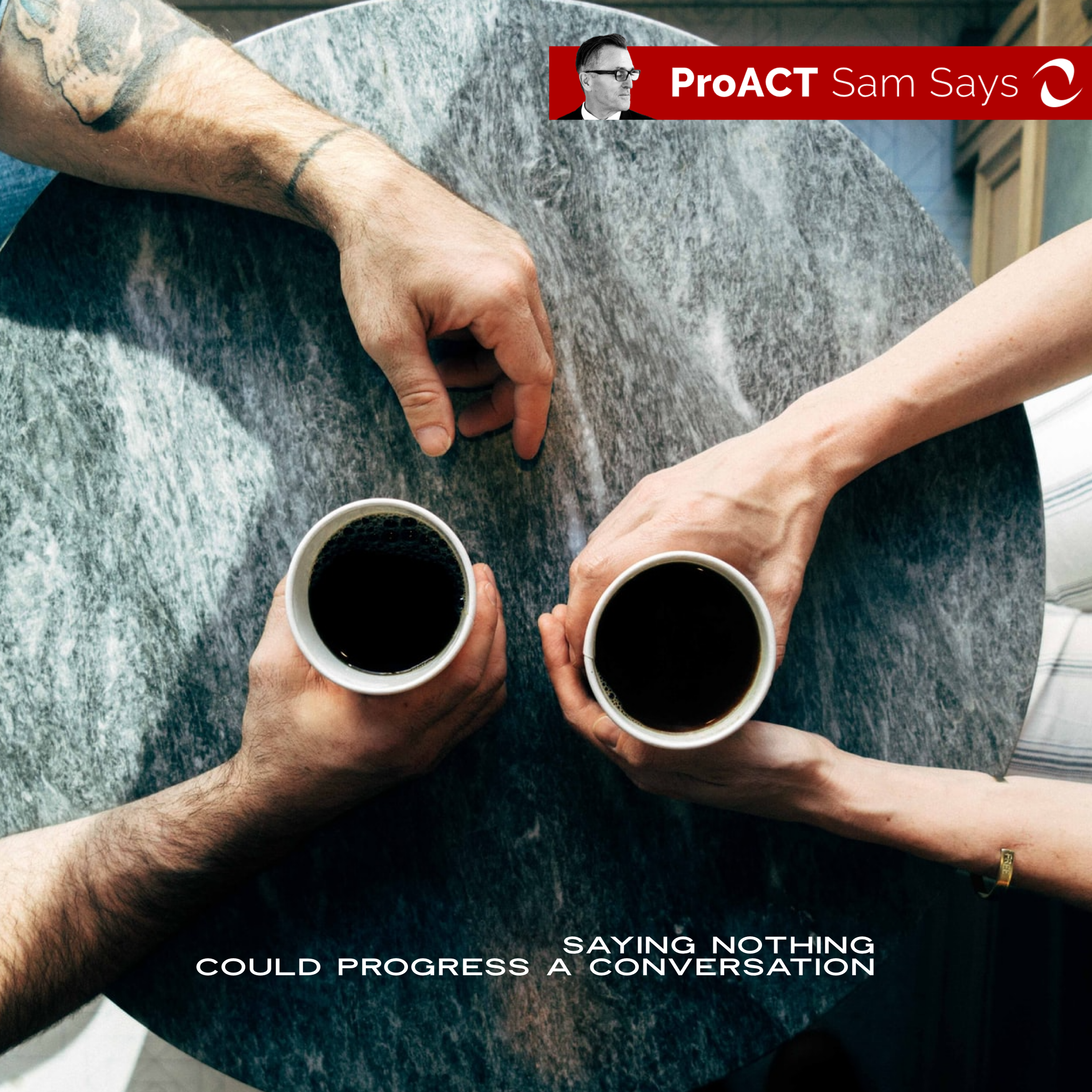 Saying Nothing Could Progress a Conversation