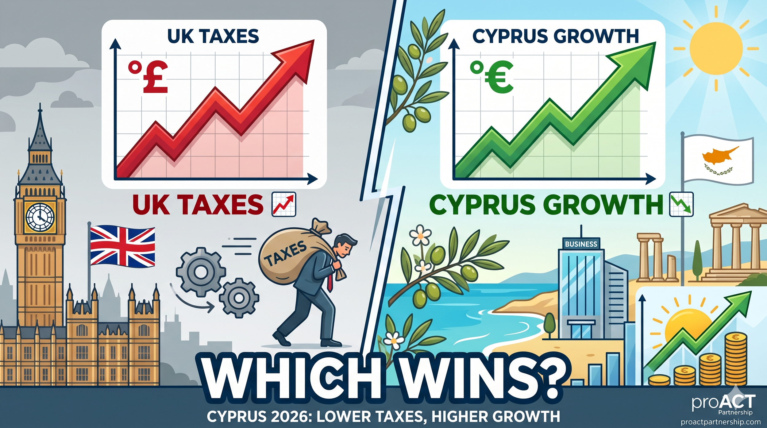 Cyprus 2026: A Modern Business Haven vs. The High-Tax UK