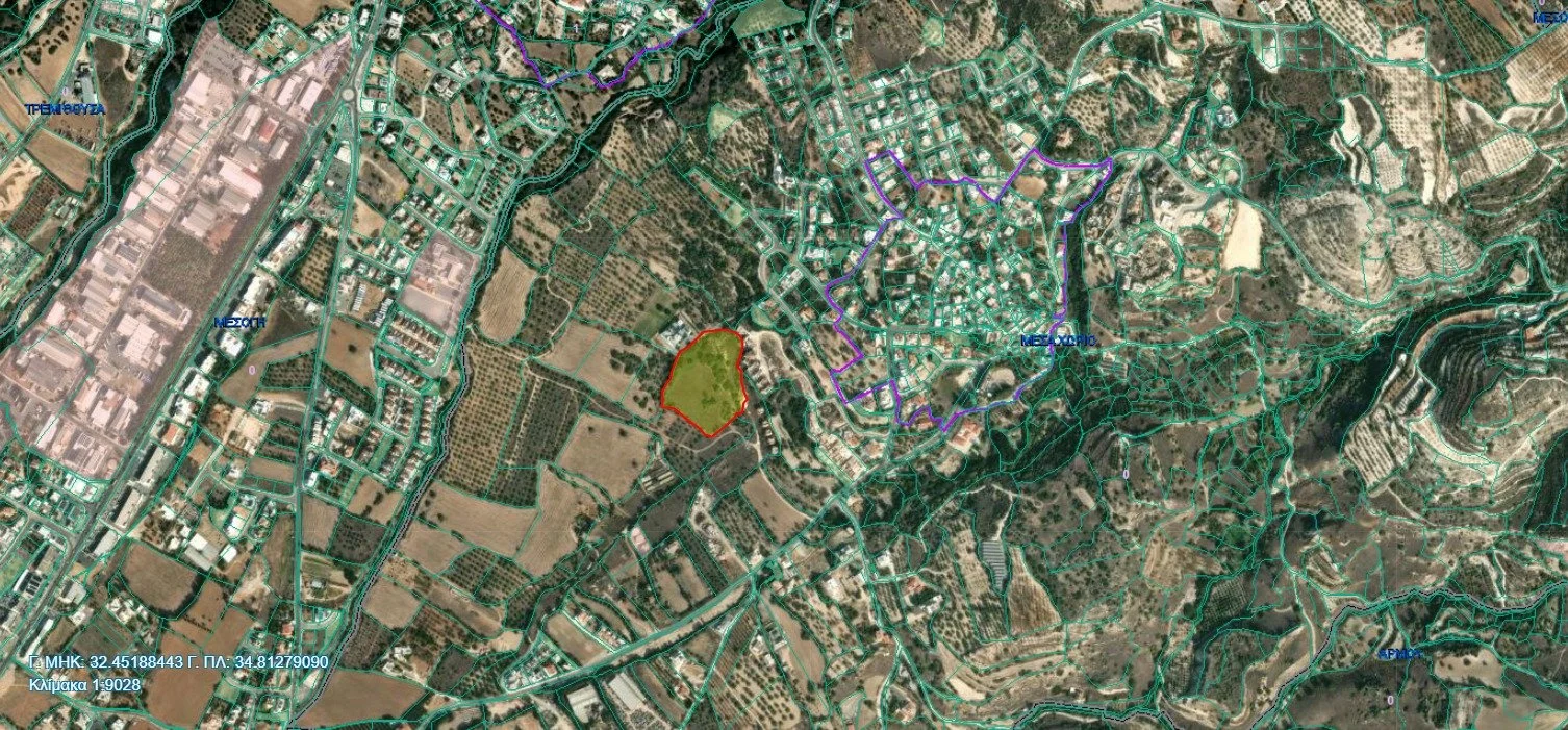 Prime Development Plot in Mesa Chorio, Paphos