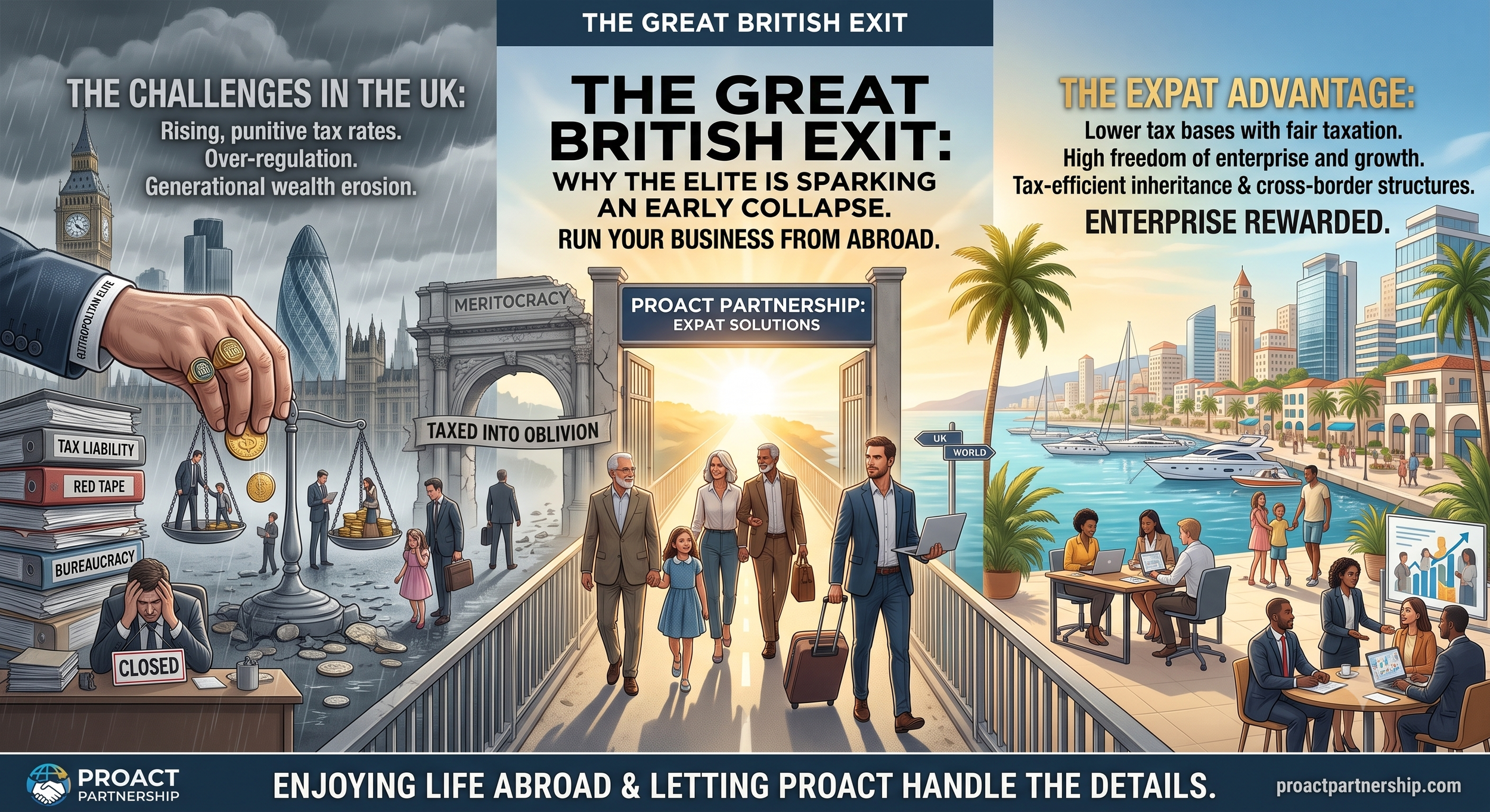 The Great British Exit: Why the UK’s Tax "Metropolitan Elite" is Sparking an Early Meritocratic Collapse
