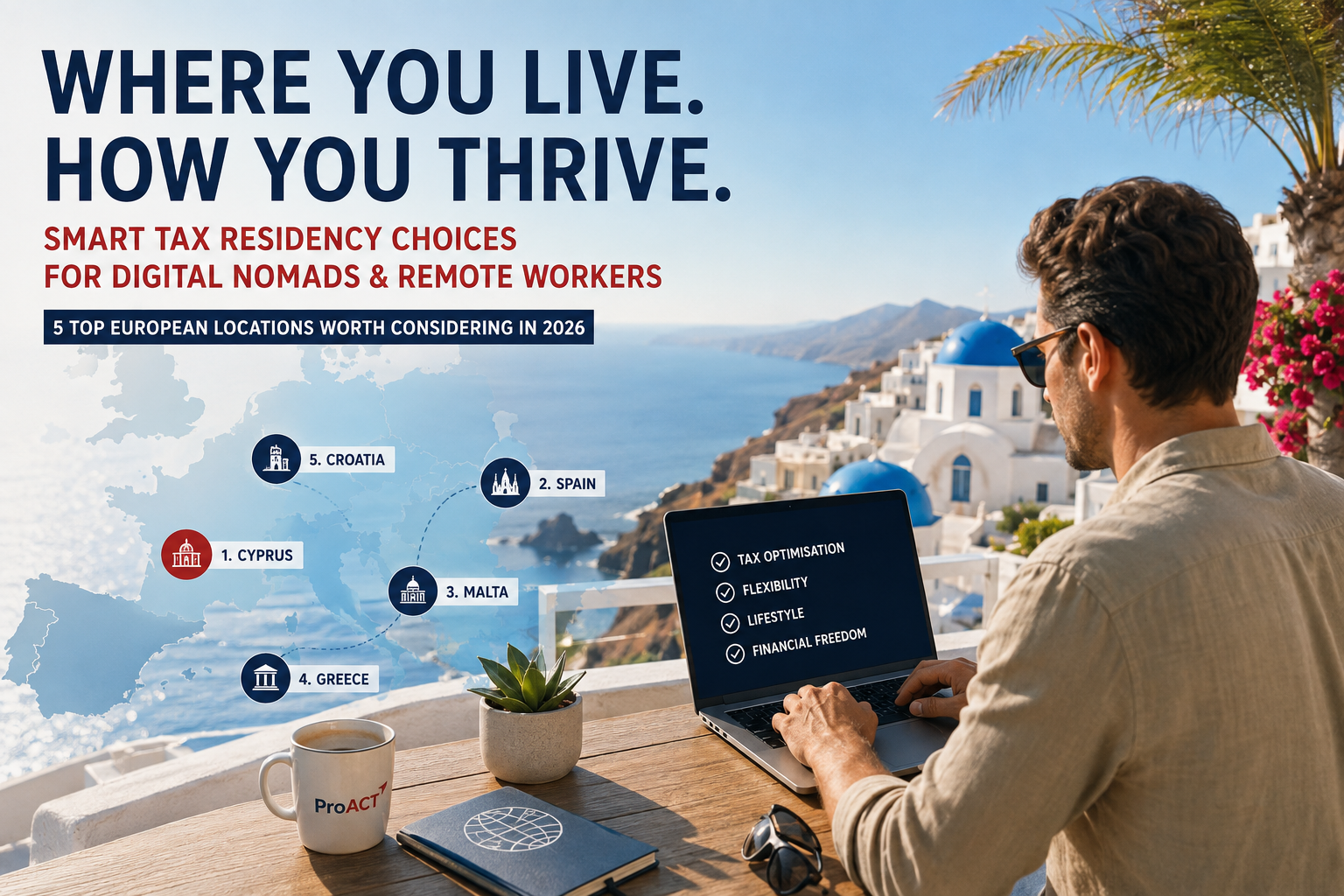 The 5 Best European Tax Residency Locations for Digital Nomads and Remote Workers in 2026