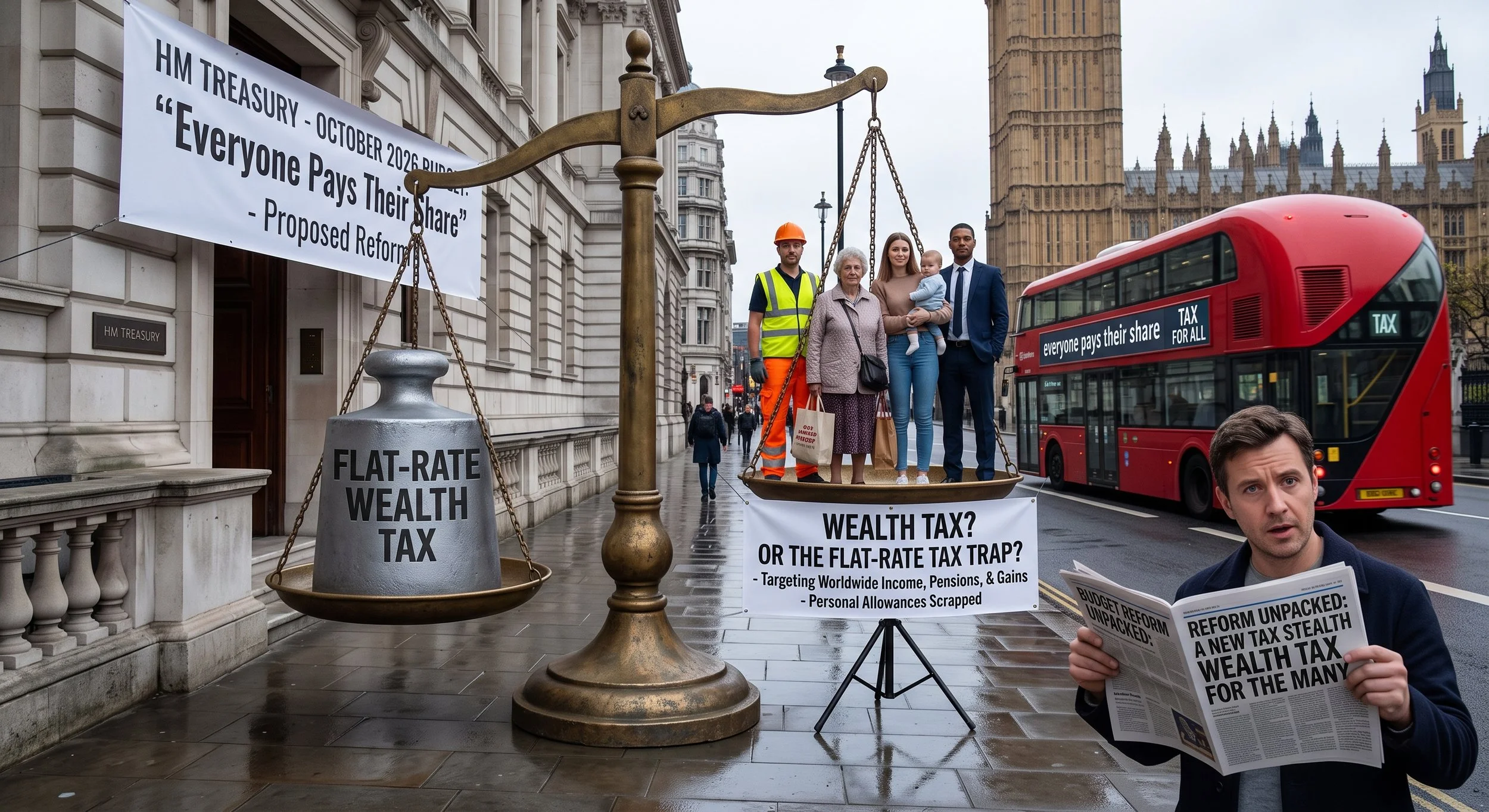 The Flat-Rate Trap: Inside the UK's Potential Tax System "Simplification"