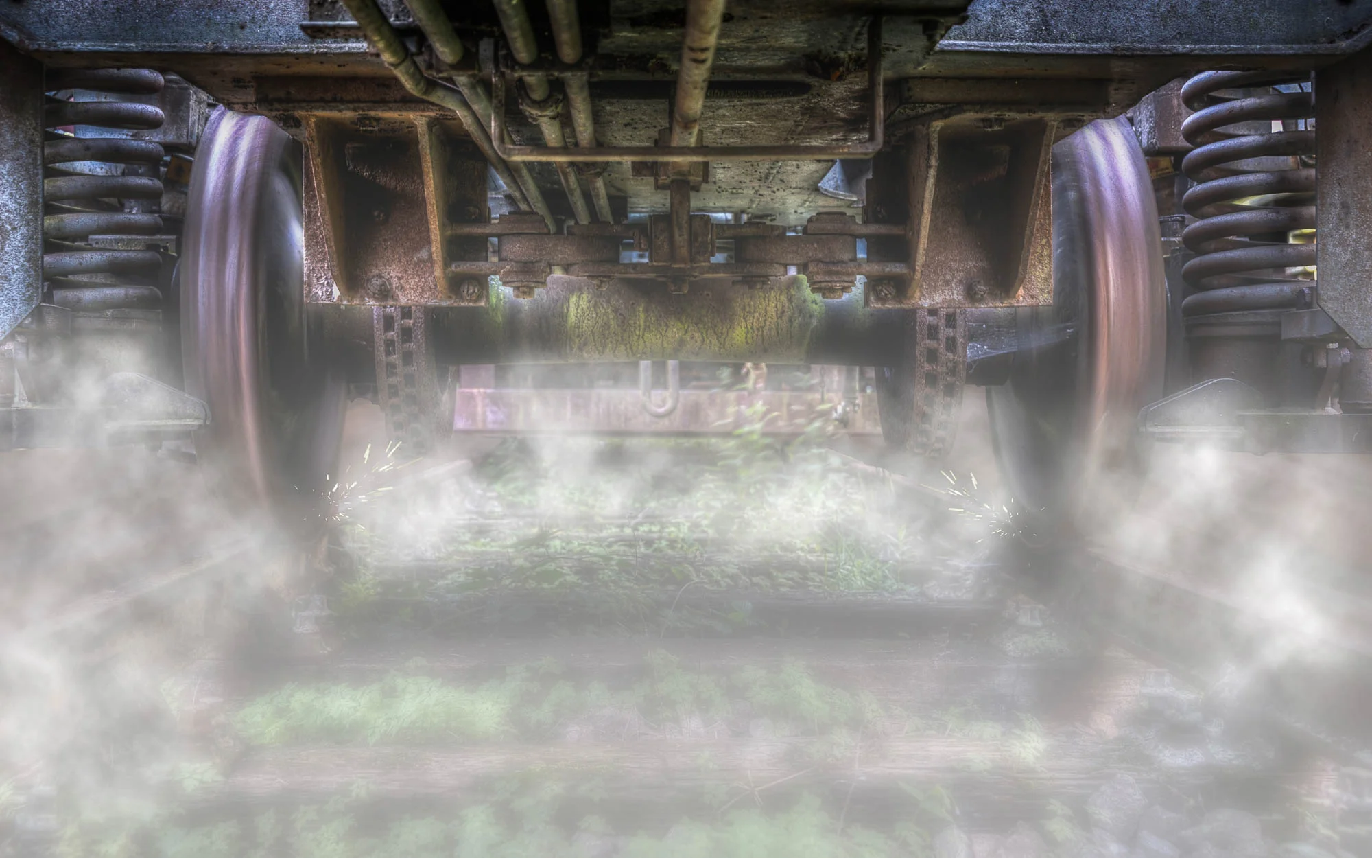 Under A Train
