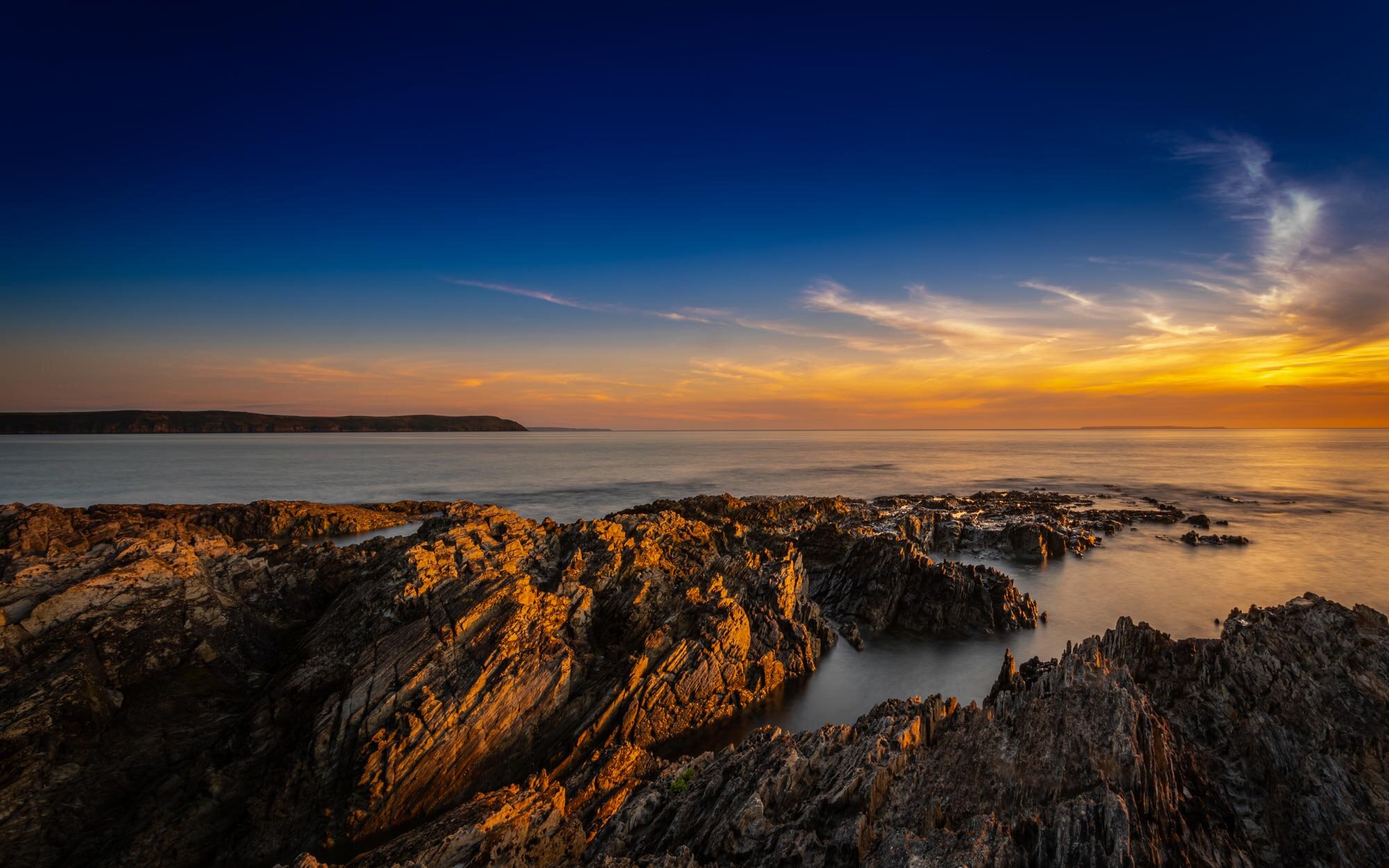 Woolacombe North Devon Sunset