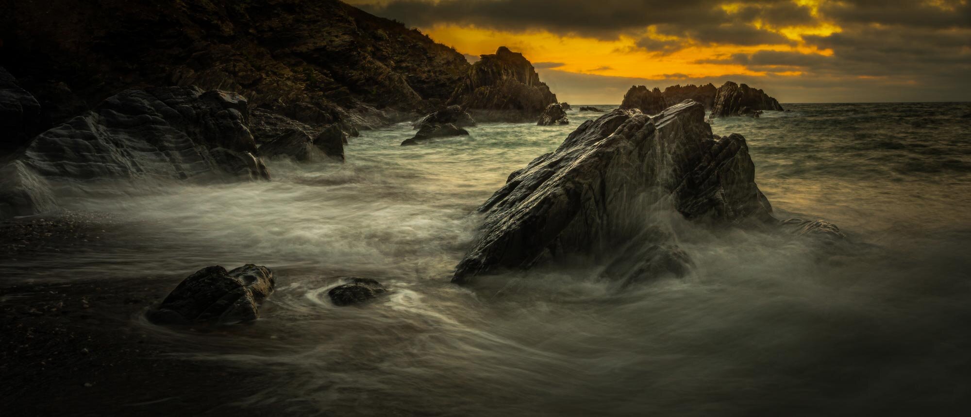 Combsgate Woolacombe North Devon Sunset