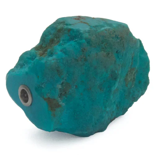 Large turquoise nugget clasp
