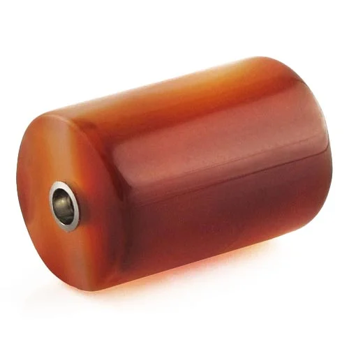 Carnelian cylinder clasp