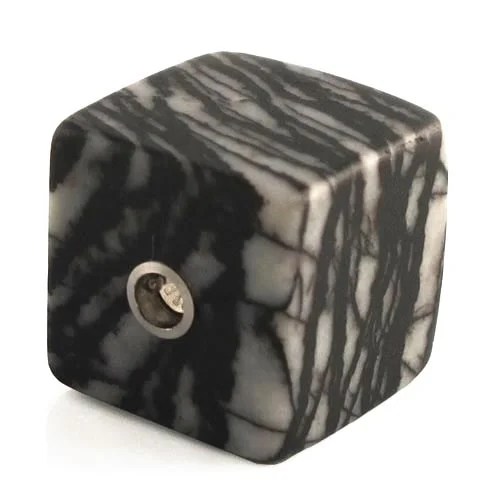 Picasso jasper cube clasp