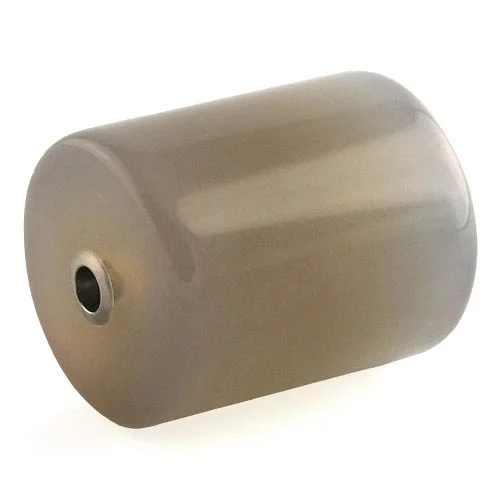 Grey agate cylinder clasp