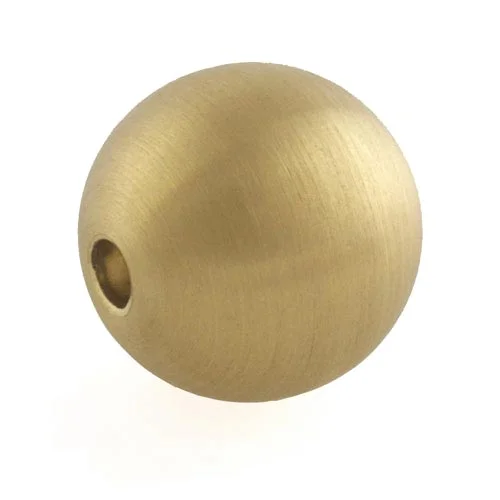 Gold plated steel ball clasp 14mm