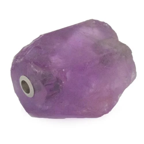 Light amethyst nugget clasp