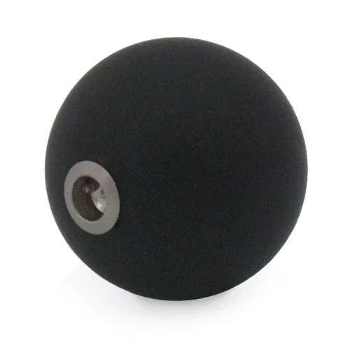Matte black onyx ball clasp  